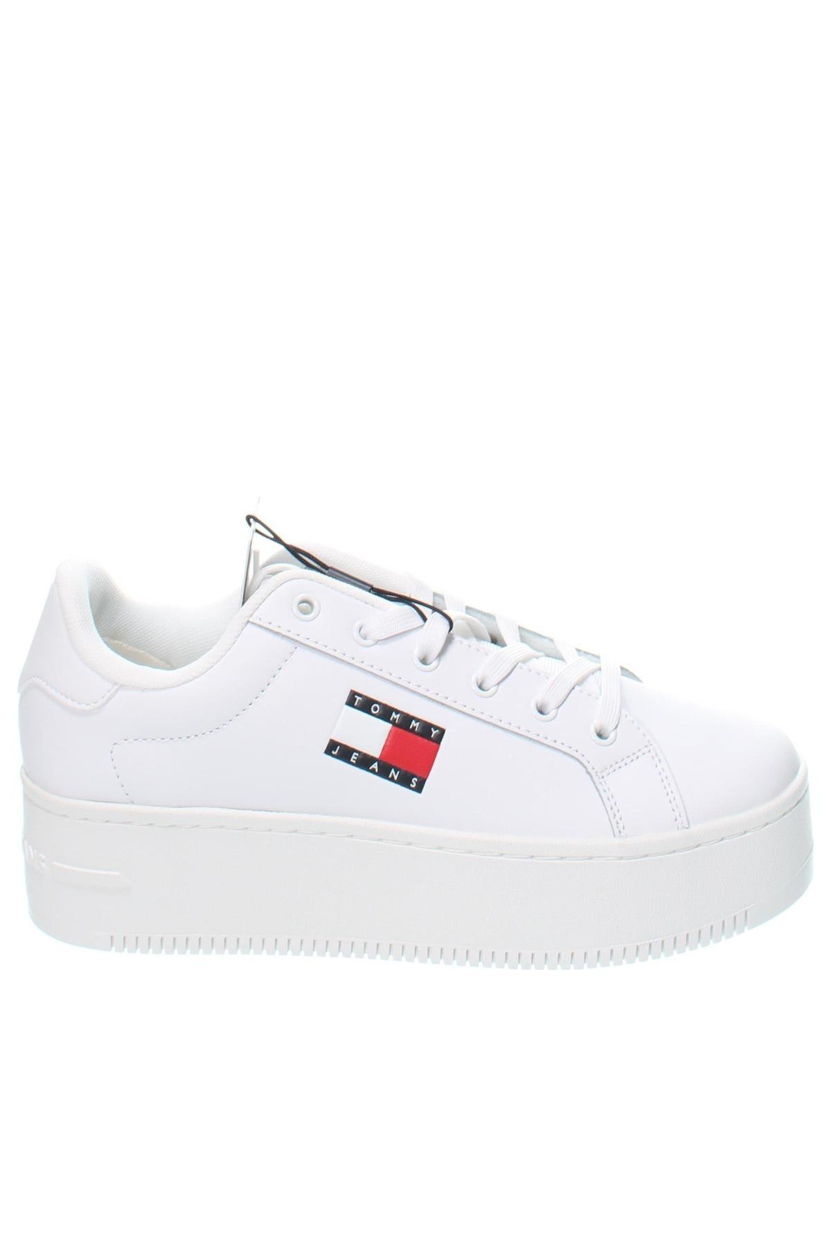 Damenschuhe Tommy Jeans, Größe 37, Farbe Weiß, Preis 113,99 €