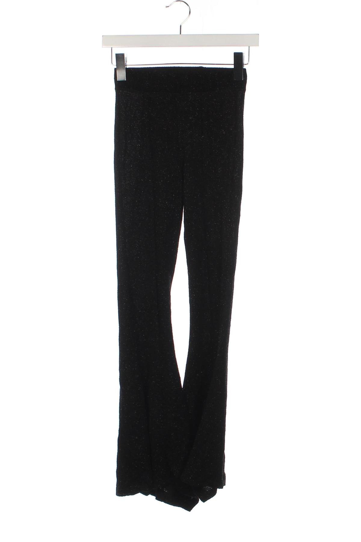 Pantaloni de femei Bershka, Mărime XS, Culoare Negru, Preț 24,99 Lei