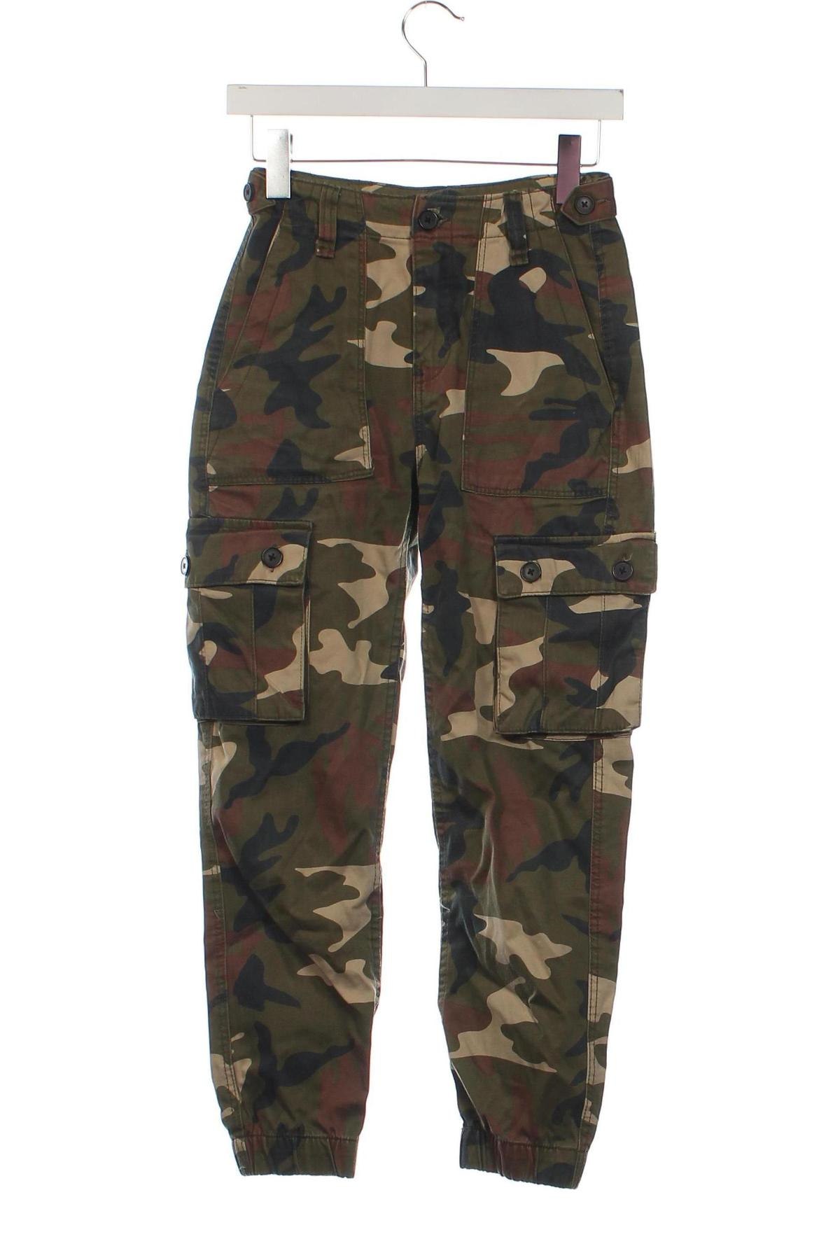 Pantaloni de femei Bershka, Mărime XXS, Culoare Multicolor, Preț 21,99 Lei