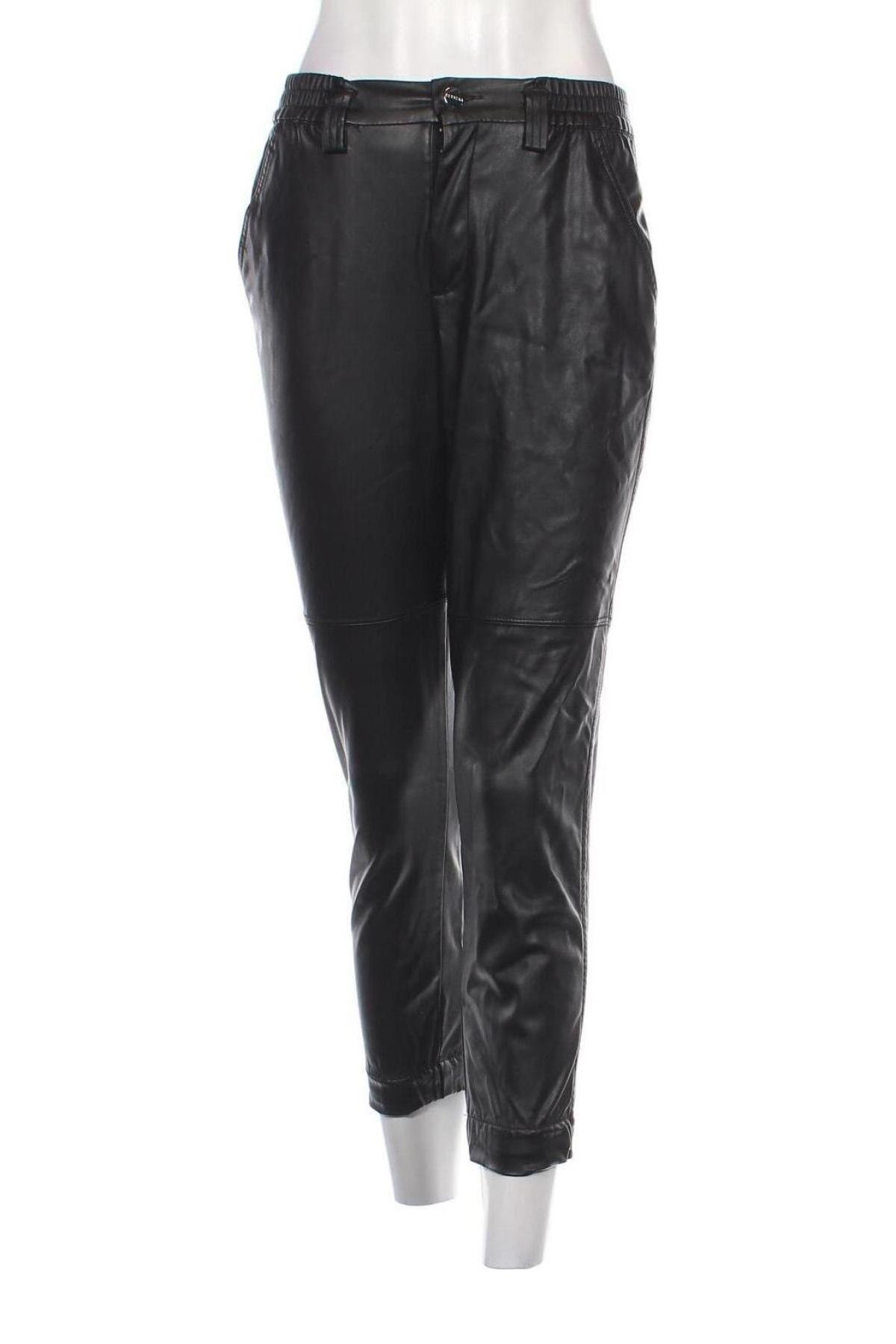 Pantaloni de femei Bershka, Mărime S, Culoare Negru, Preț 33,99 Lei