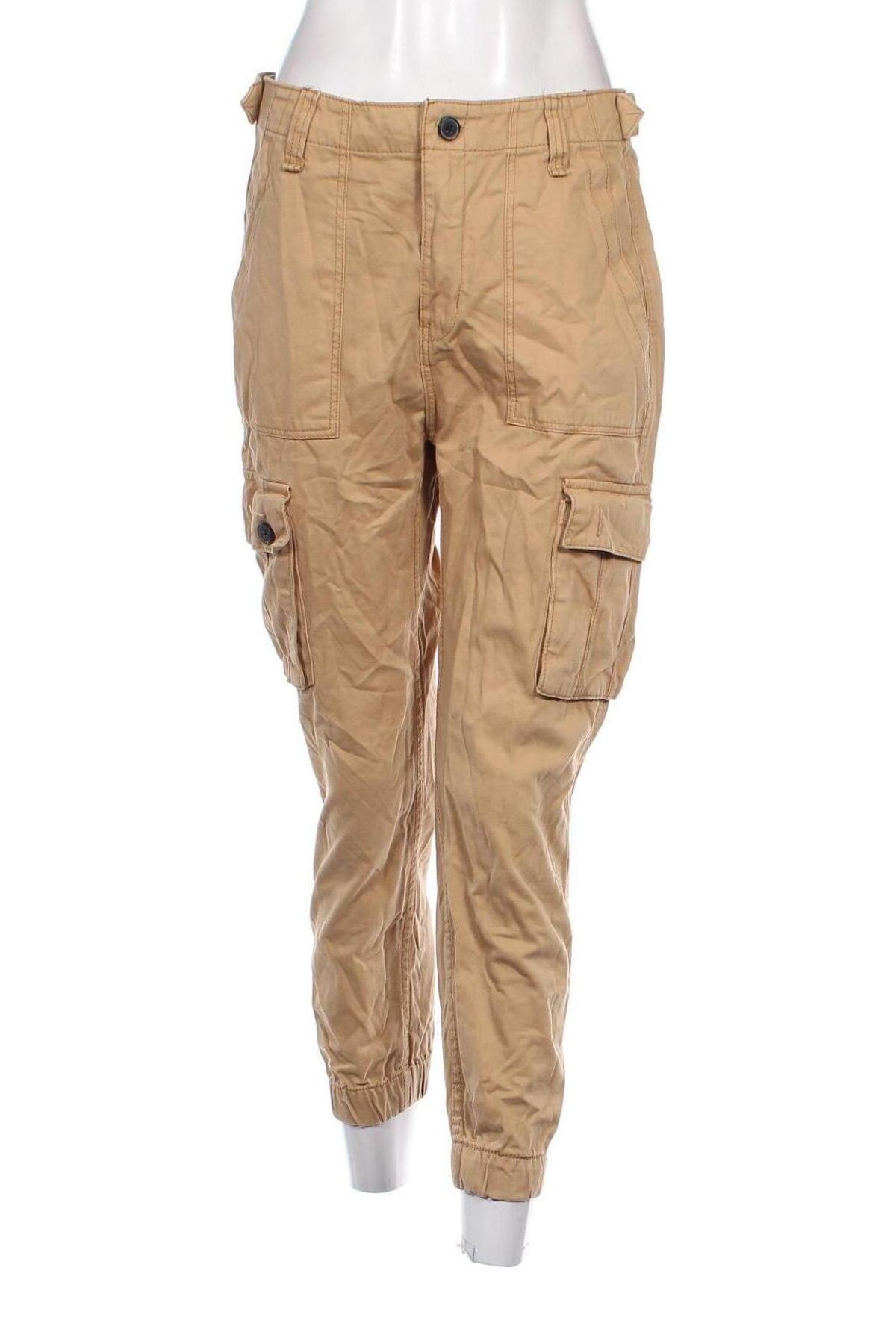 Damenhose Bershka, Größe M, Farbe Beige, Preis € 5,99