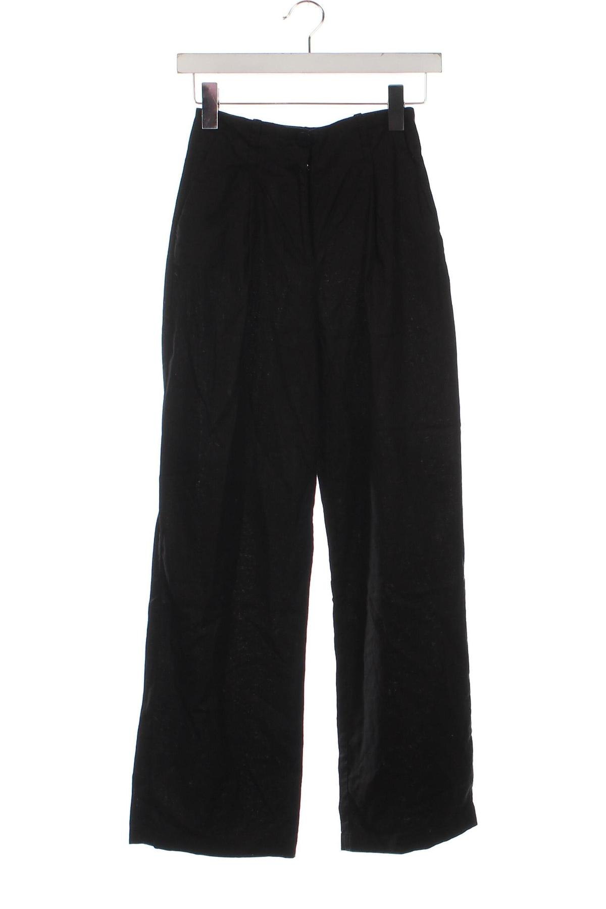 Pantaloni de femei Bershka, Mărime XS, Culoare Negru, Preț 95,84 Lei