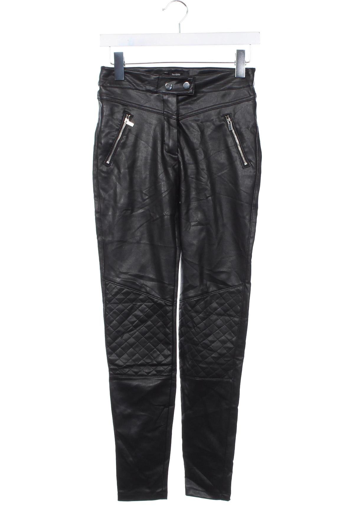 Pantaloni de femei Bershka, Mărime S, Culoare Negru, Preț 24,99 Lei