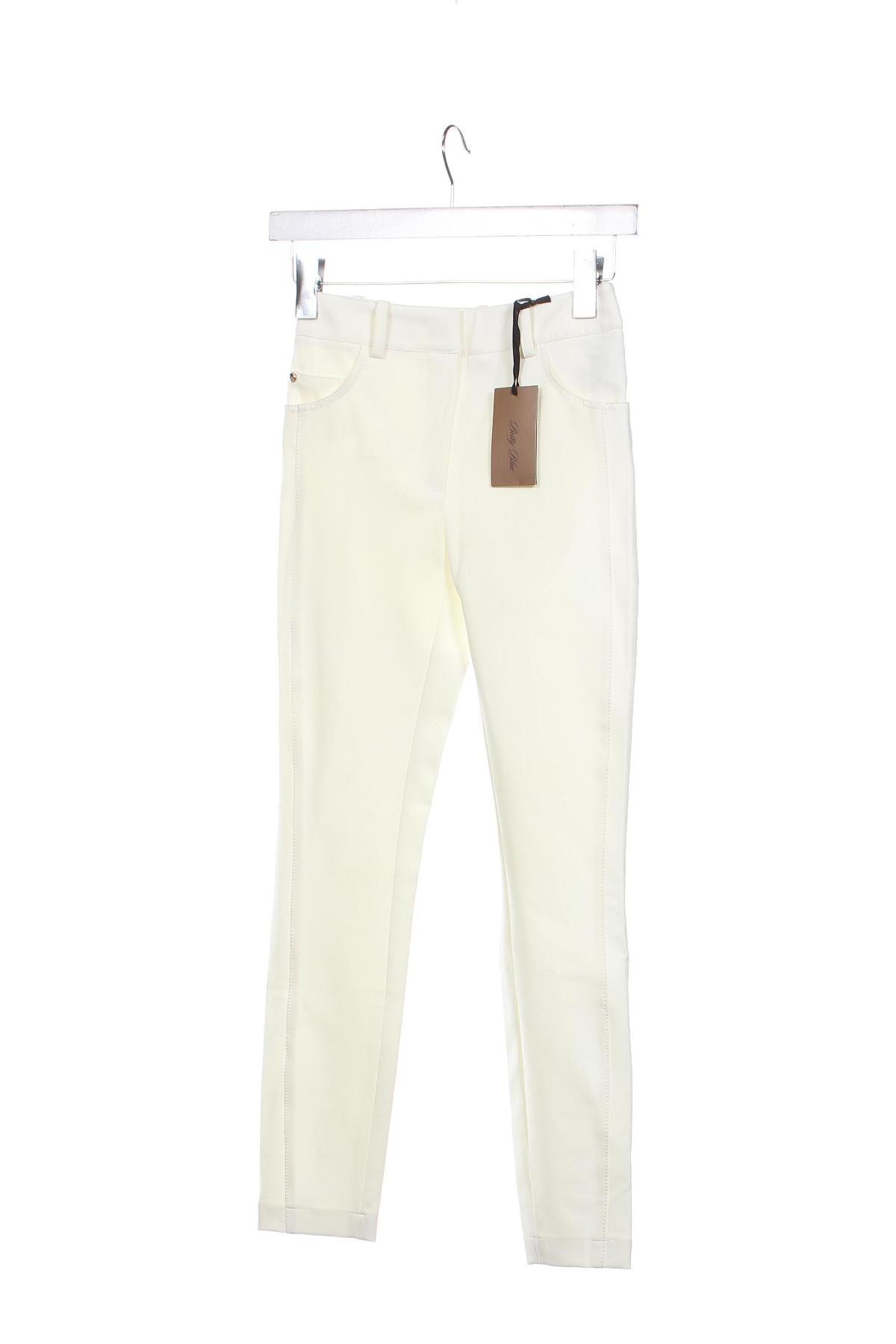 Pantaloni de femei Betty Blue, Mărime XS, Culoare Alb, Preț 322,99 Lei