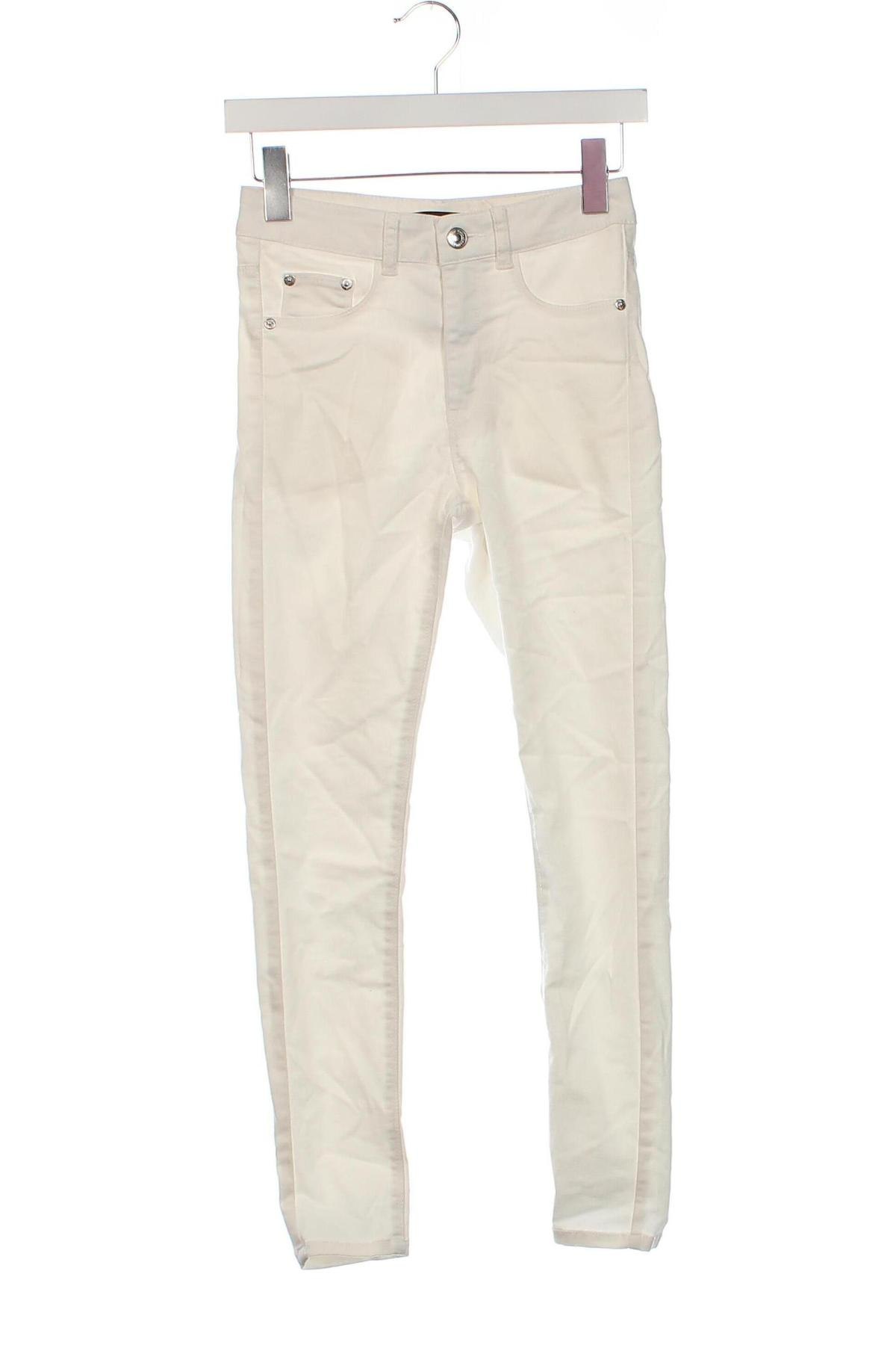 Pantaloni de femei Bik Bok, Mărime XS, Culoare Alb, Preț 19,99 Lei