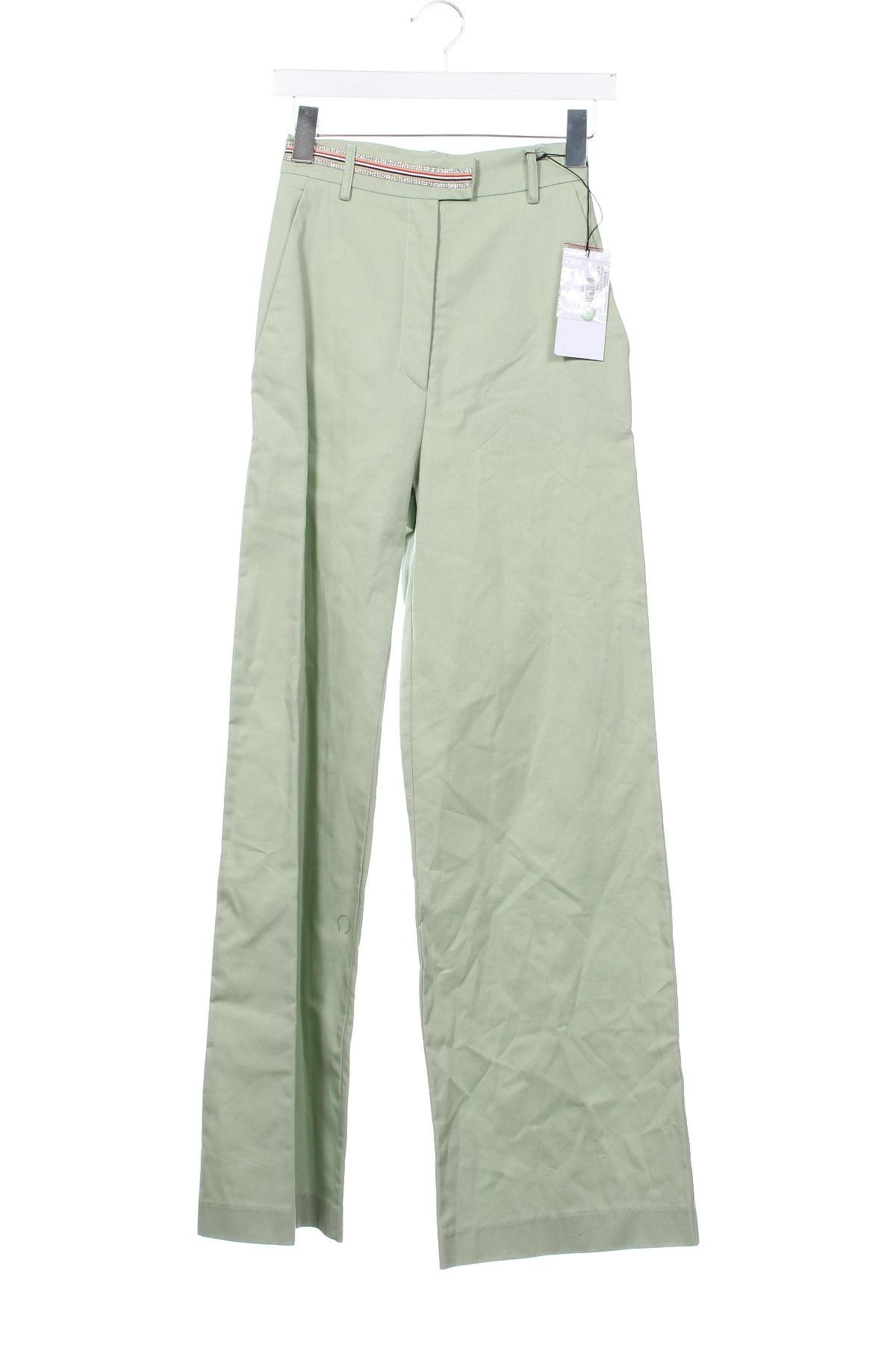 Pantaloni de femei Brand Unique, Mărime XXS, Culoare Verde, Preț 140,99 Lei