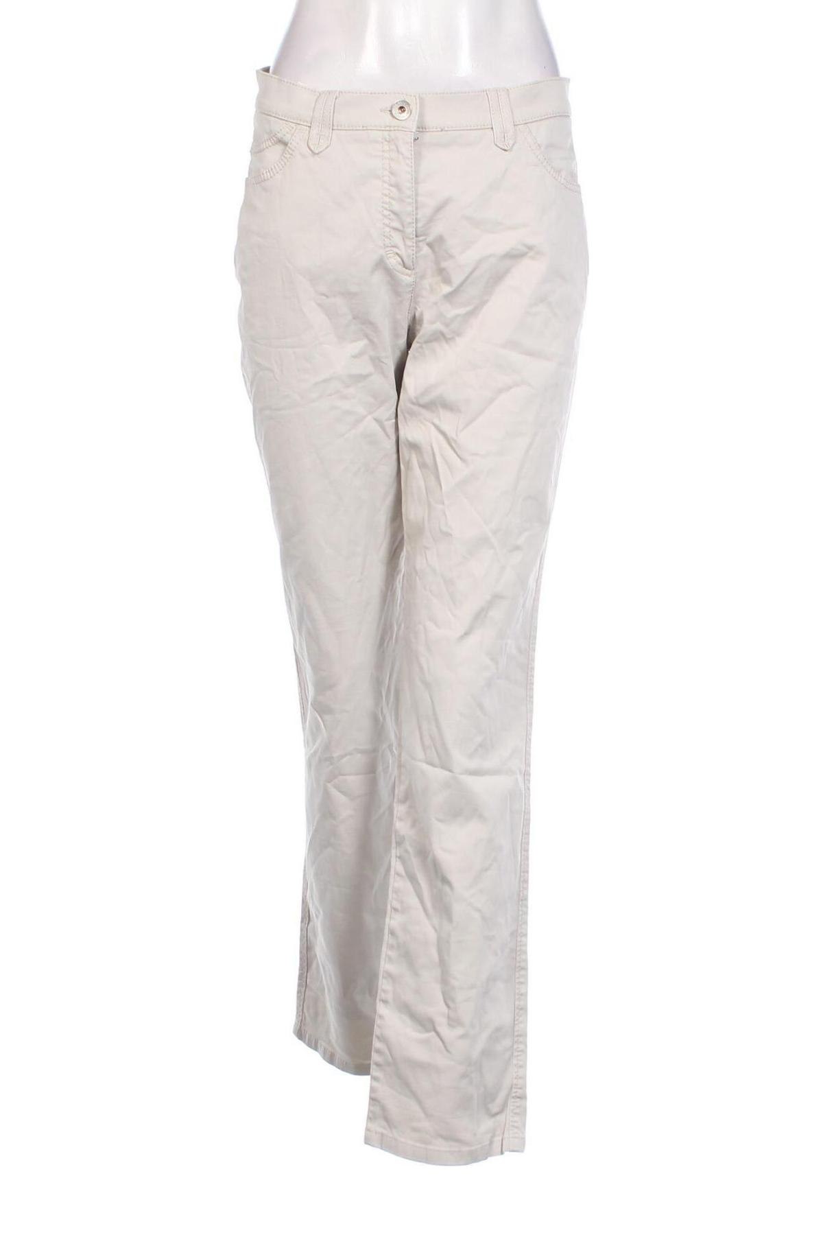 Damenhose Brax, Größe M, Farbe Beige, Preis 17,99 €