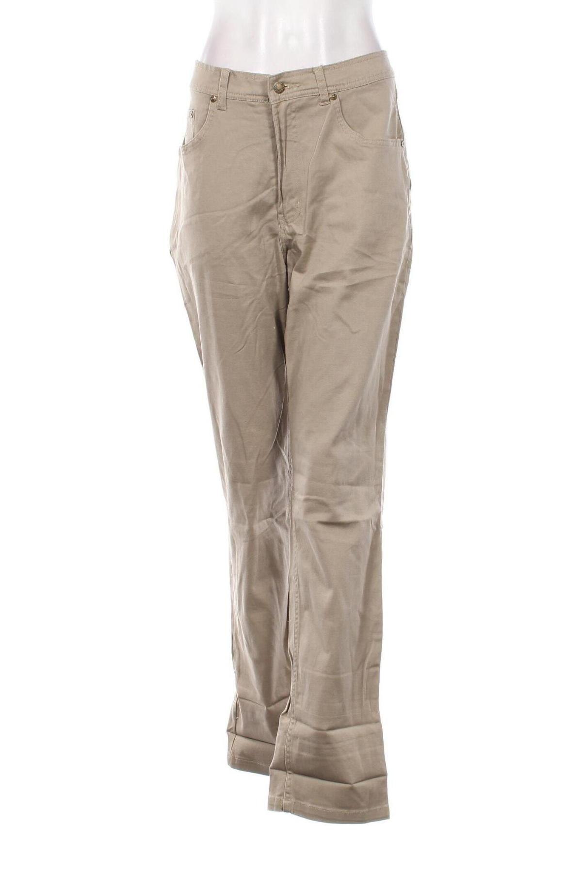 Pantaloni de femei Camargue, Mărime XL, Culoare Bej, Preț 68,99 Lei