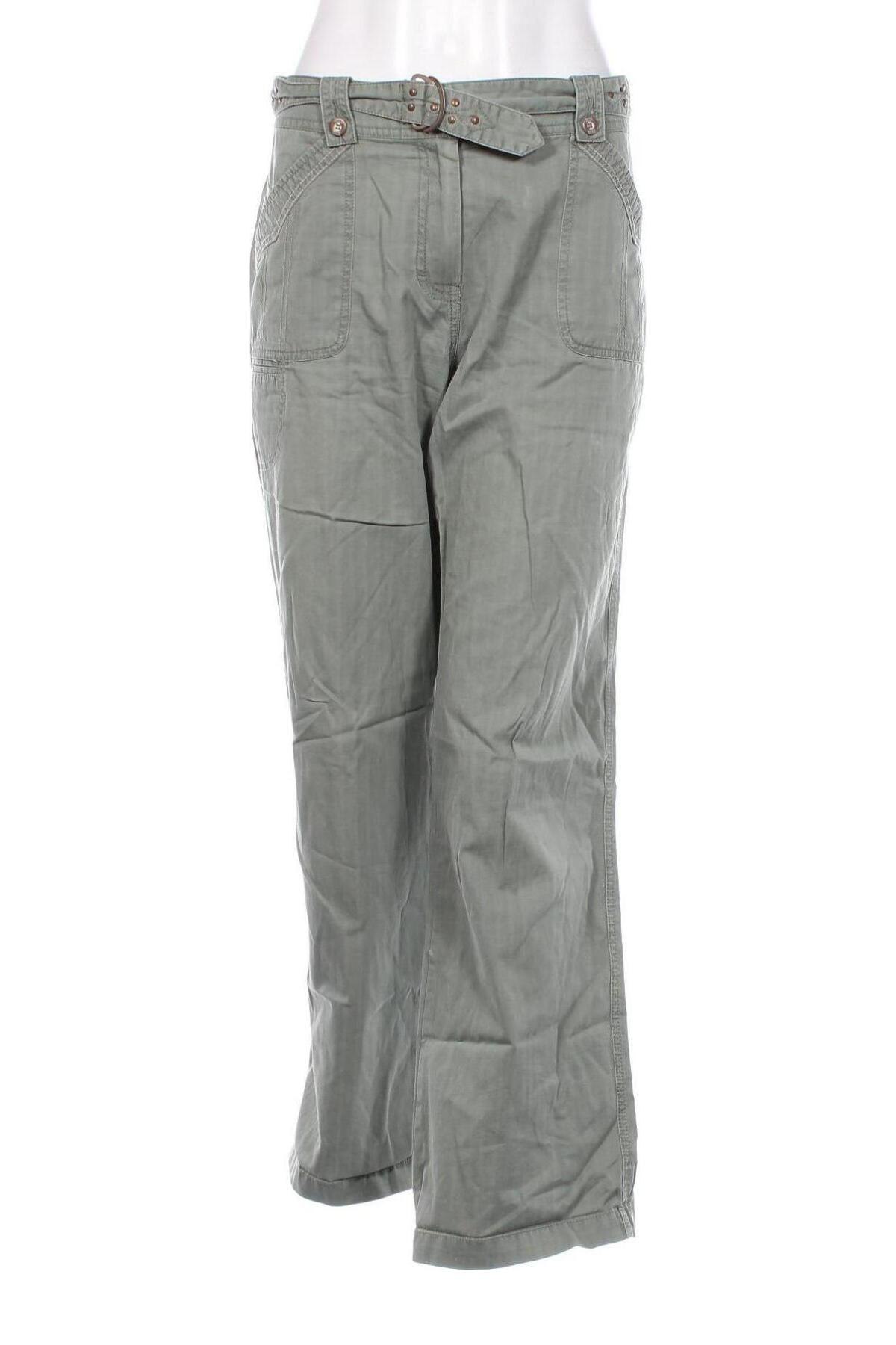 Pantaloni de femei Cecil, Mărime XL, Culoare Verde, Preț 21,99 Lei