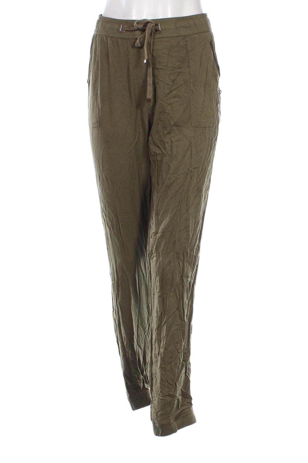 Pantaloni de femei Clockhouse, Mărime XXL, Culoare Verde, Preț 57,99 Lei