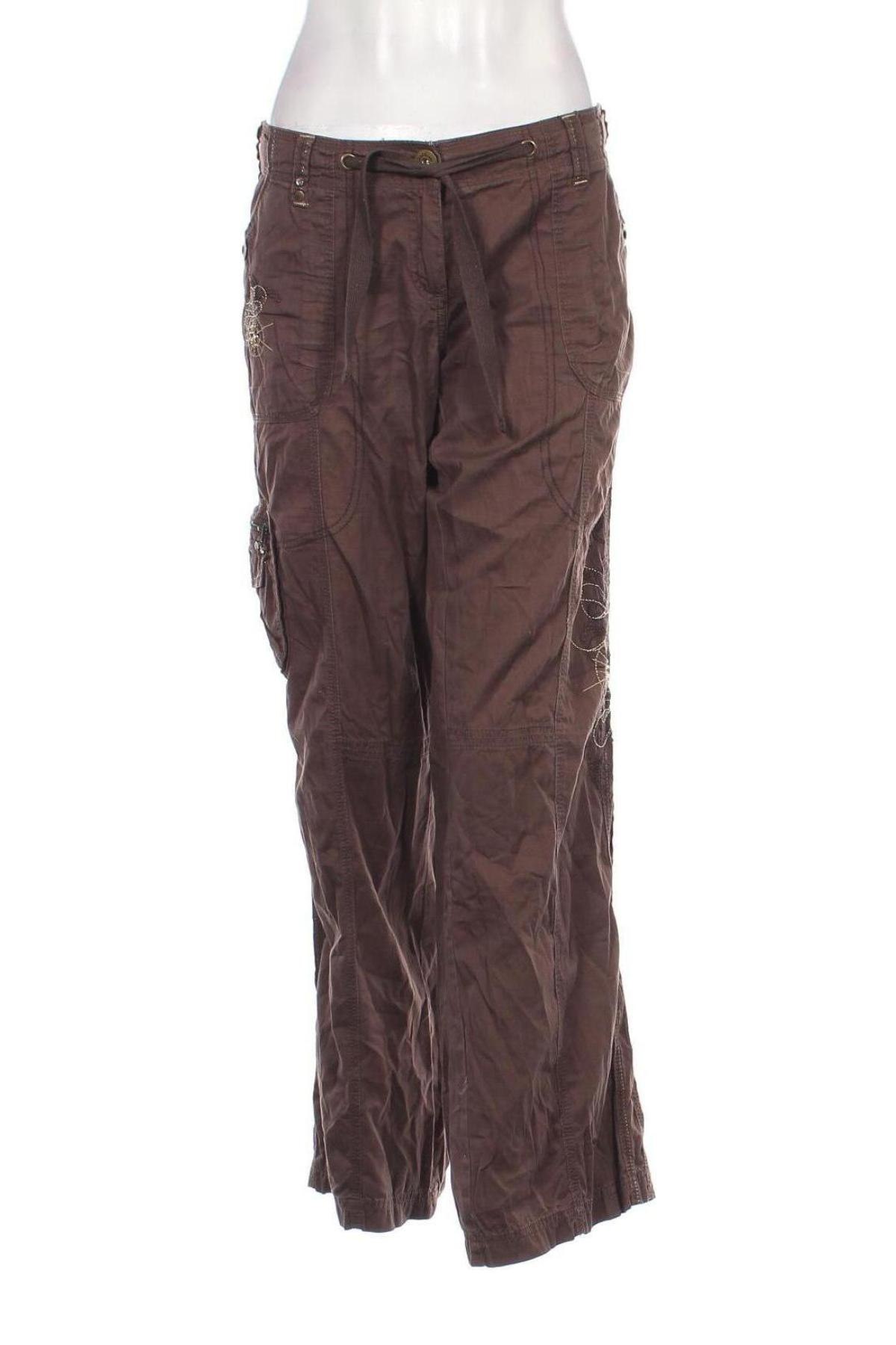 Damenhose Clockhouse, Größe L, Farbe Braun, Preis 9,49 €