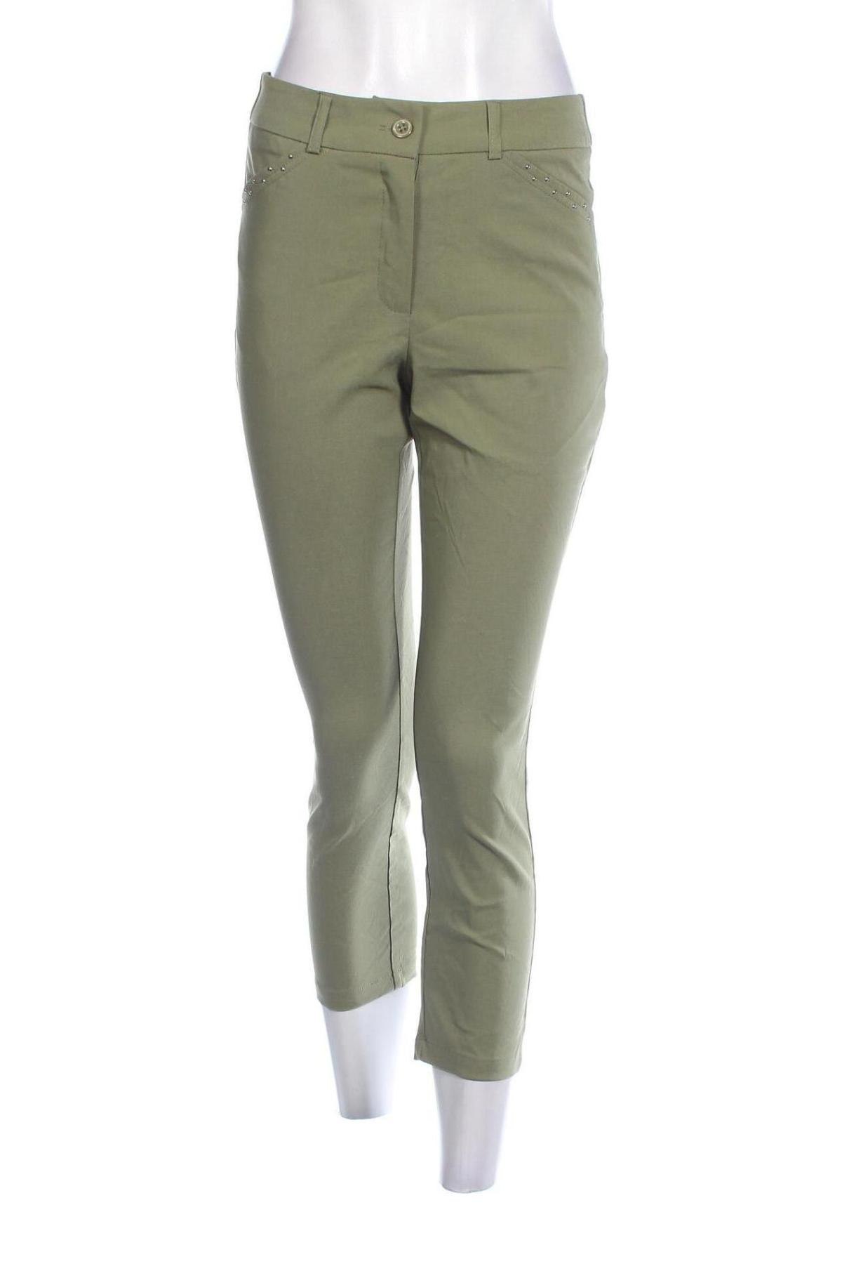 Pantaloni de femei Damart, Mărime S, Culoare Verde, Preț 28,99 Lei