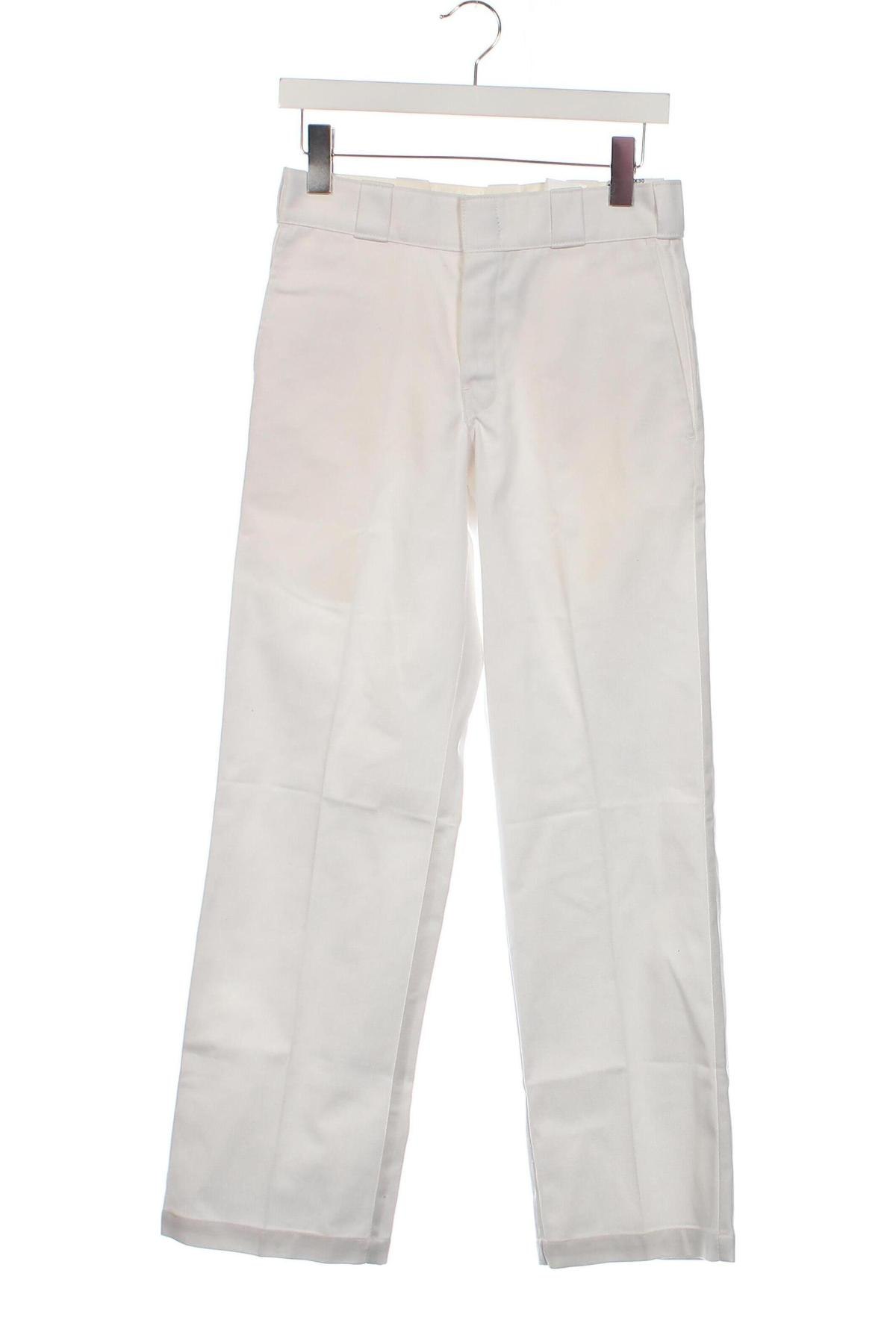 Pantaloni de femei Dickies, Mărime M, Culoare Alb, Preț 305,99 Lei