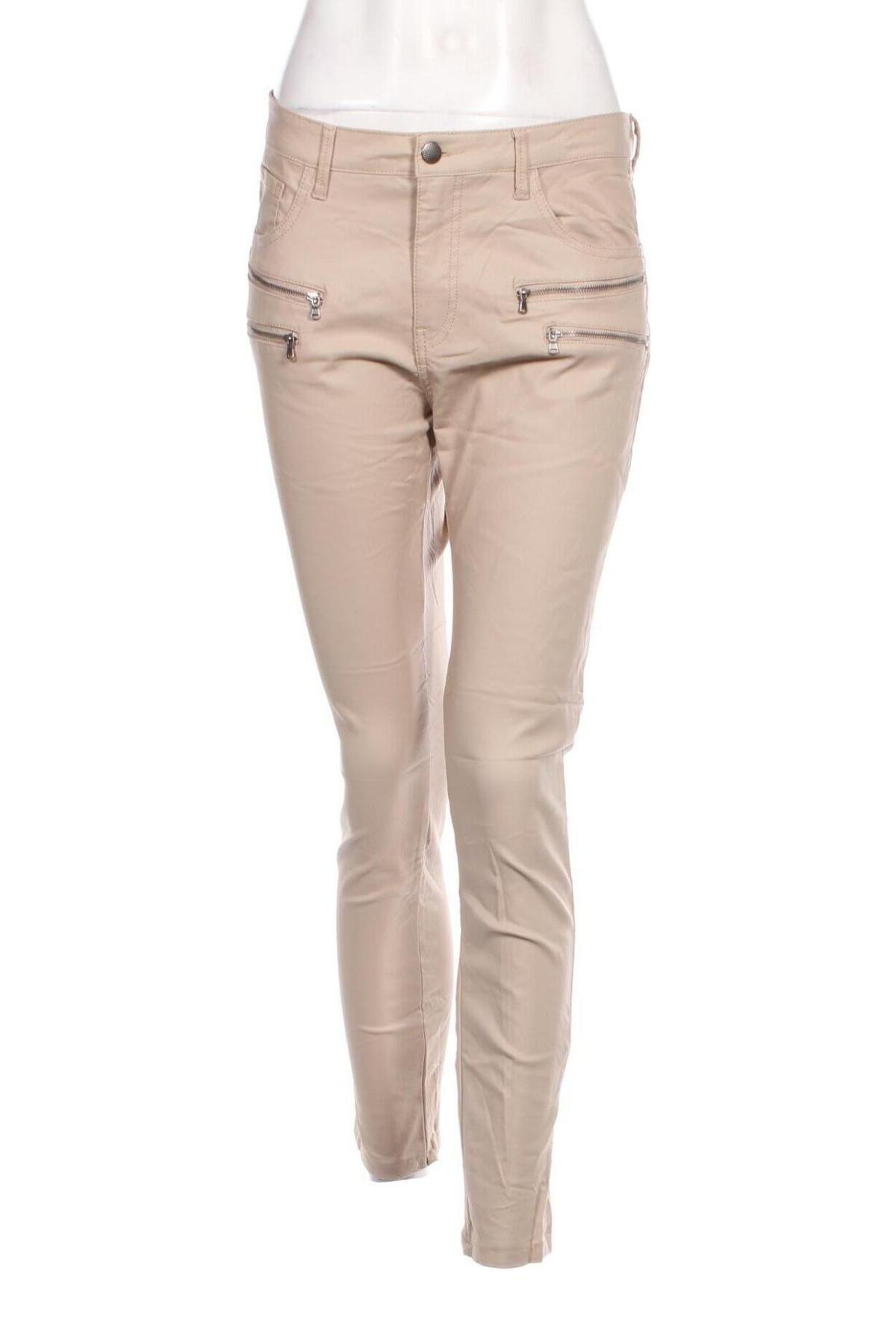 Damenhose Free Quent, Größe L, Farbe Beige, Preis € 11,99