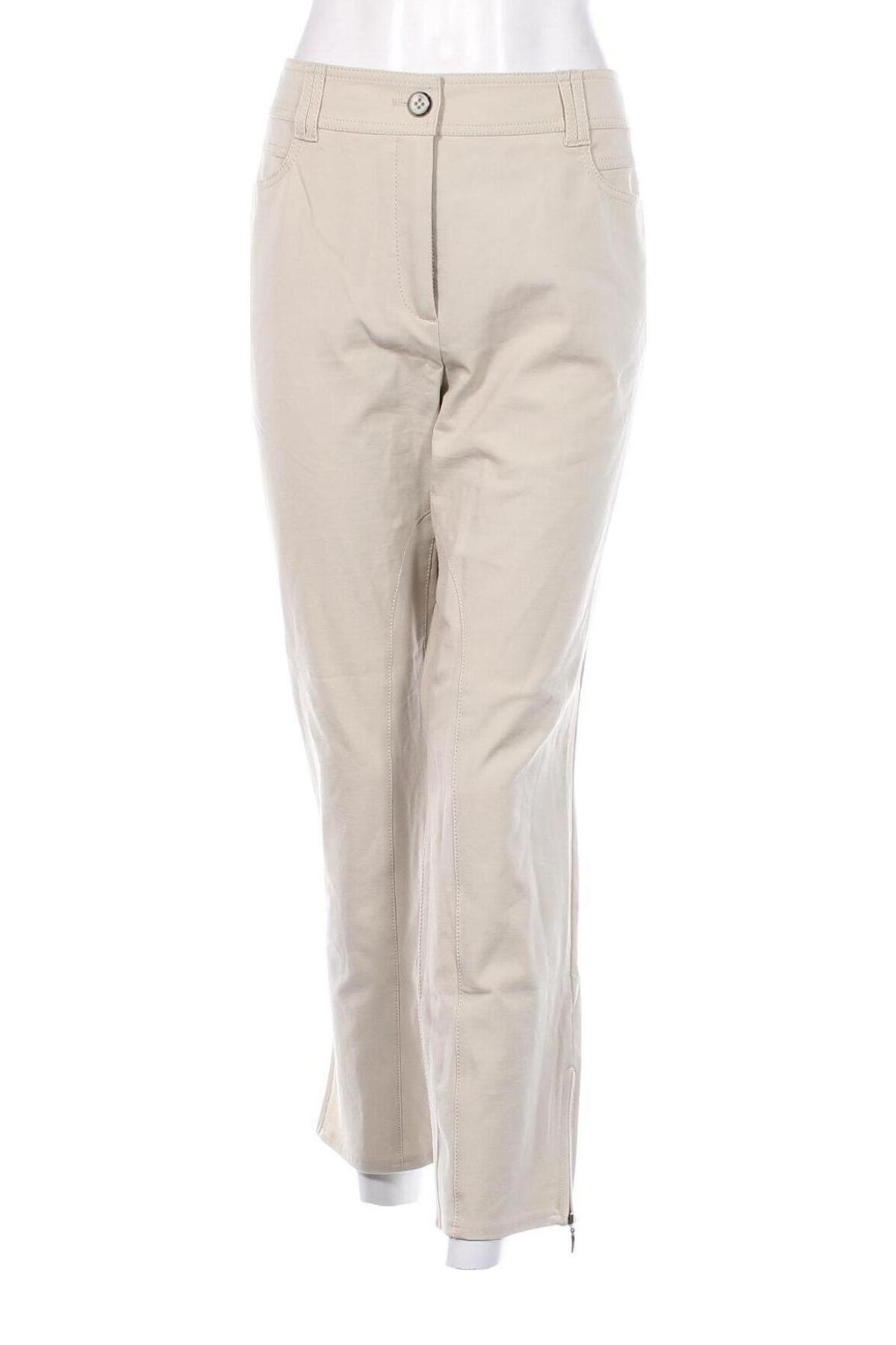 Pantaloni de femei Gerry Weber, Mărime XL, Culoare Bej, Preț 112,99 Lei