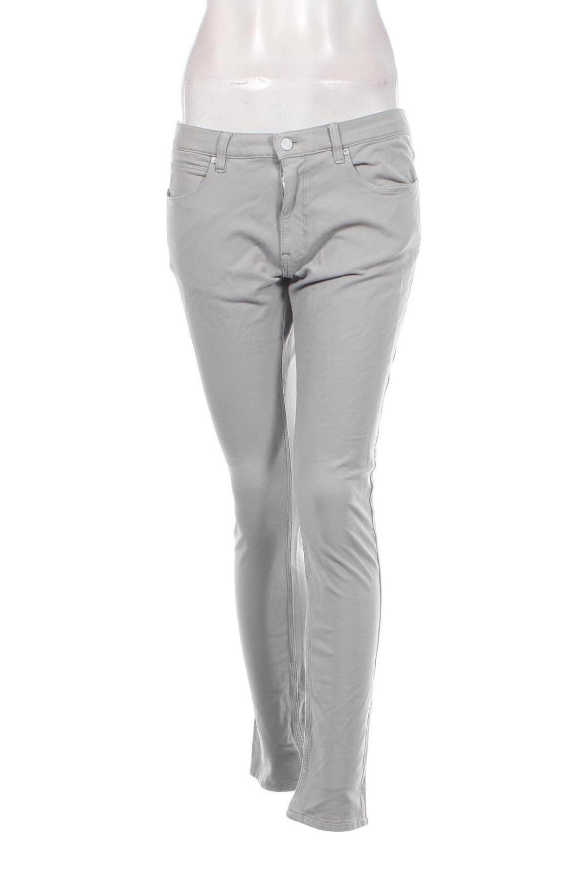 Pantaloni de femei Hugo Boss, Mărime L, Culoare Gri, Preț 258,99 Lei