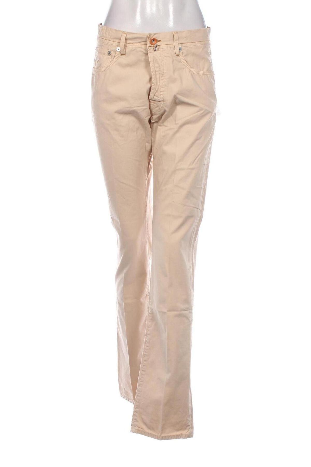 Damenhose Jacob Cohen, Größe M, Farbe Beige, Preis € 114,99