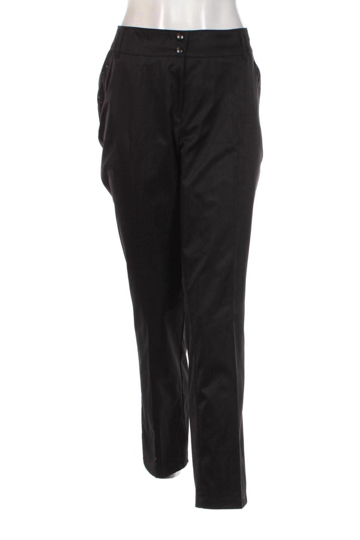 Pantaloni de femei Karina, Mărime XL, Culoare Negru, Preț 44,99 Lei