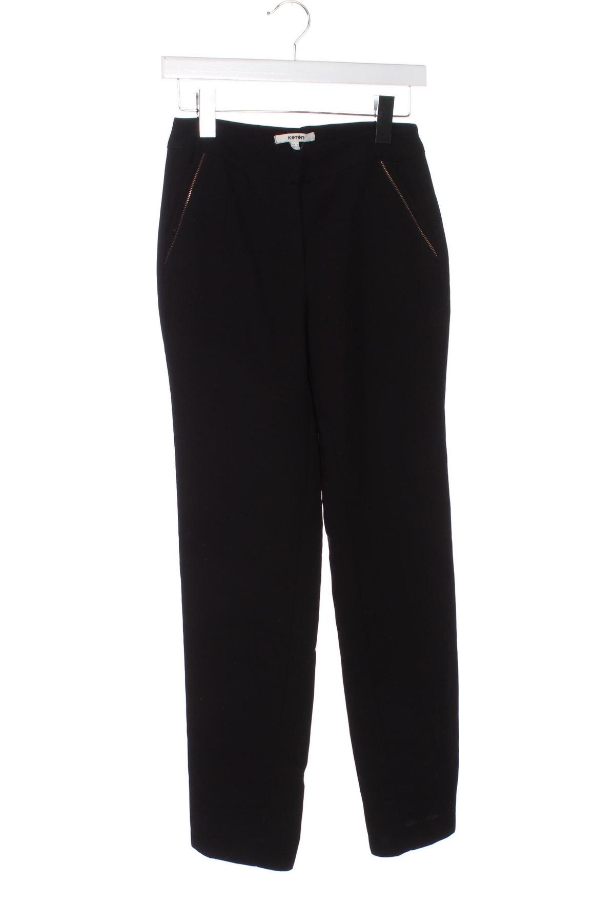 Pantaloni de femei Koton, Mărime XS, Culoare Negru, Preț 63,99 Lei