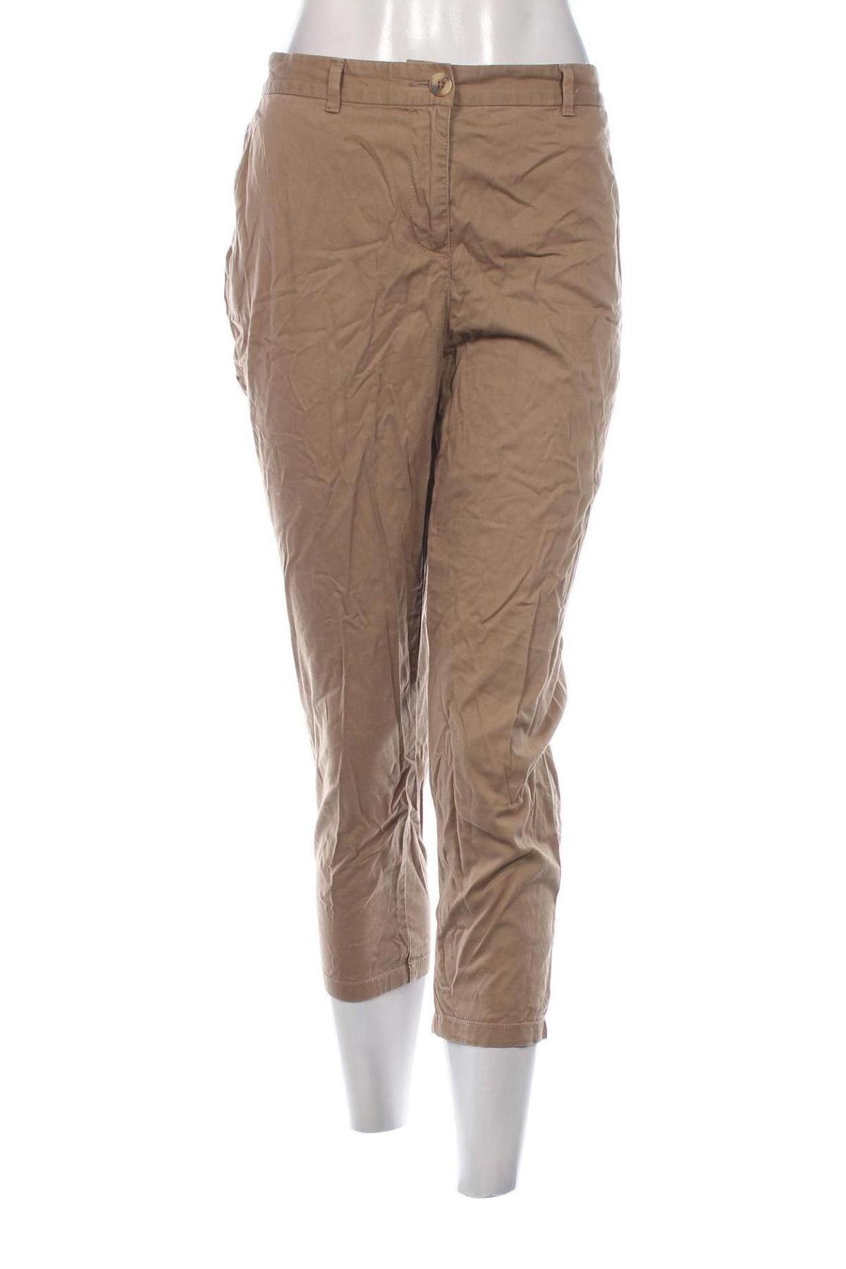 Damenhose Marks & Spencer, Größe L, Farbe Beige, Preis 9,99 €