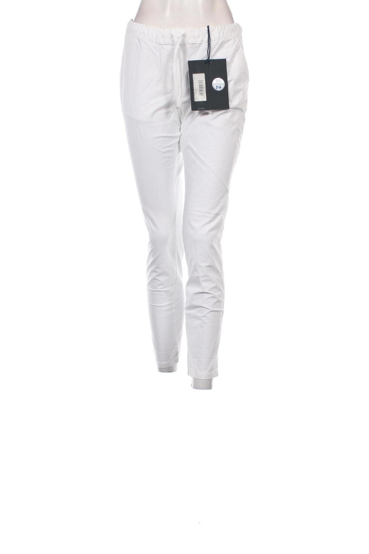 Pantaloni de femei North Sails, Mărime L, Culoare Alb, Preț 308,99 Lei