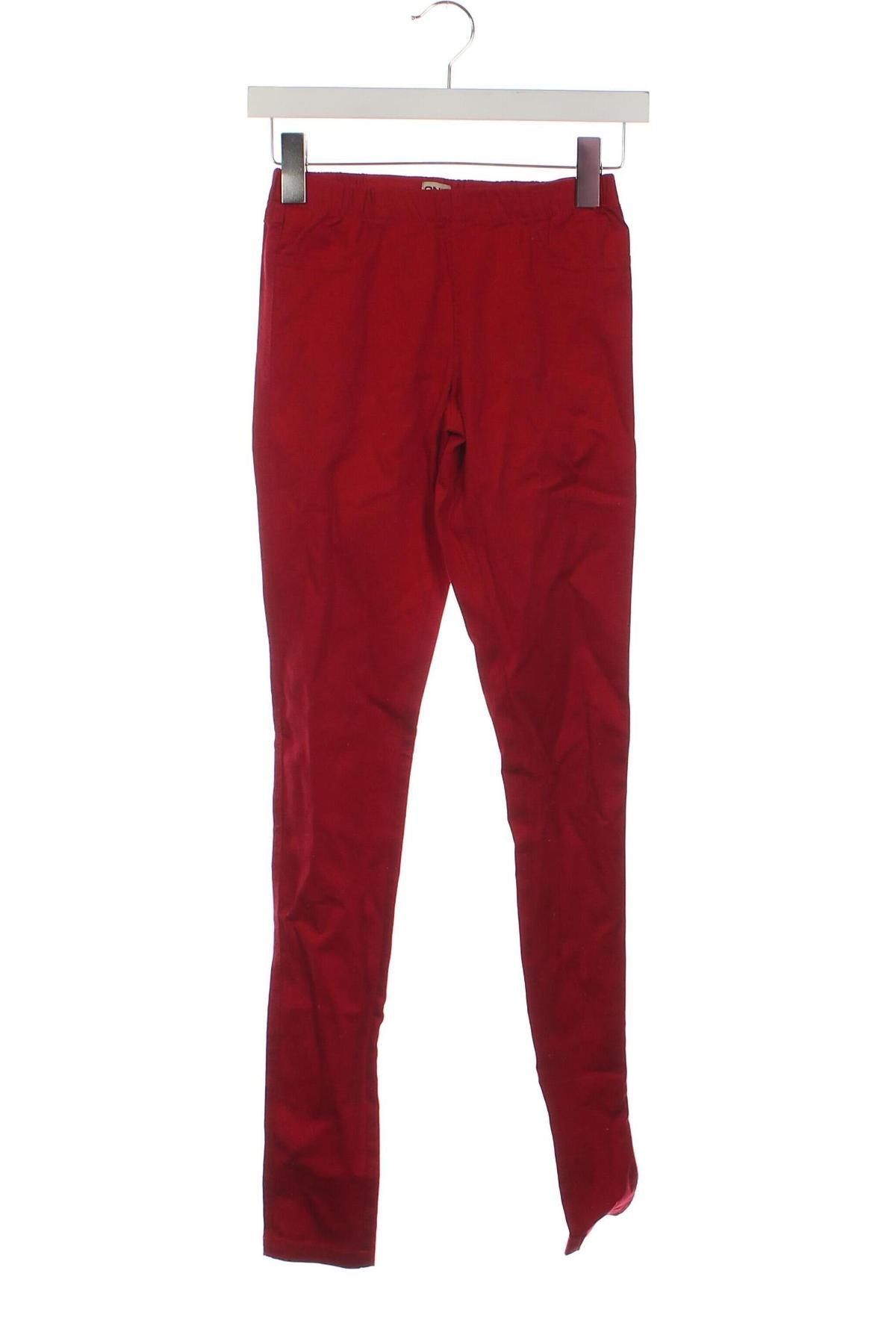 Damenhose ONLY, Größe XS, Farbe Rot, Preis 9,99 €