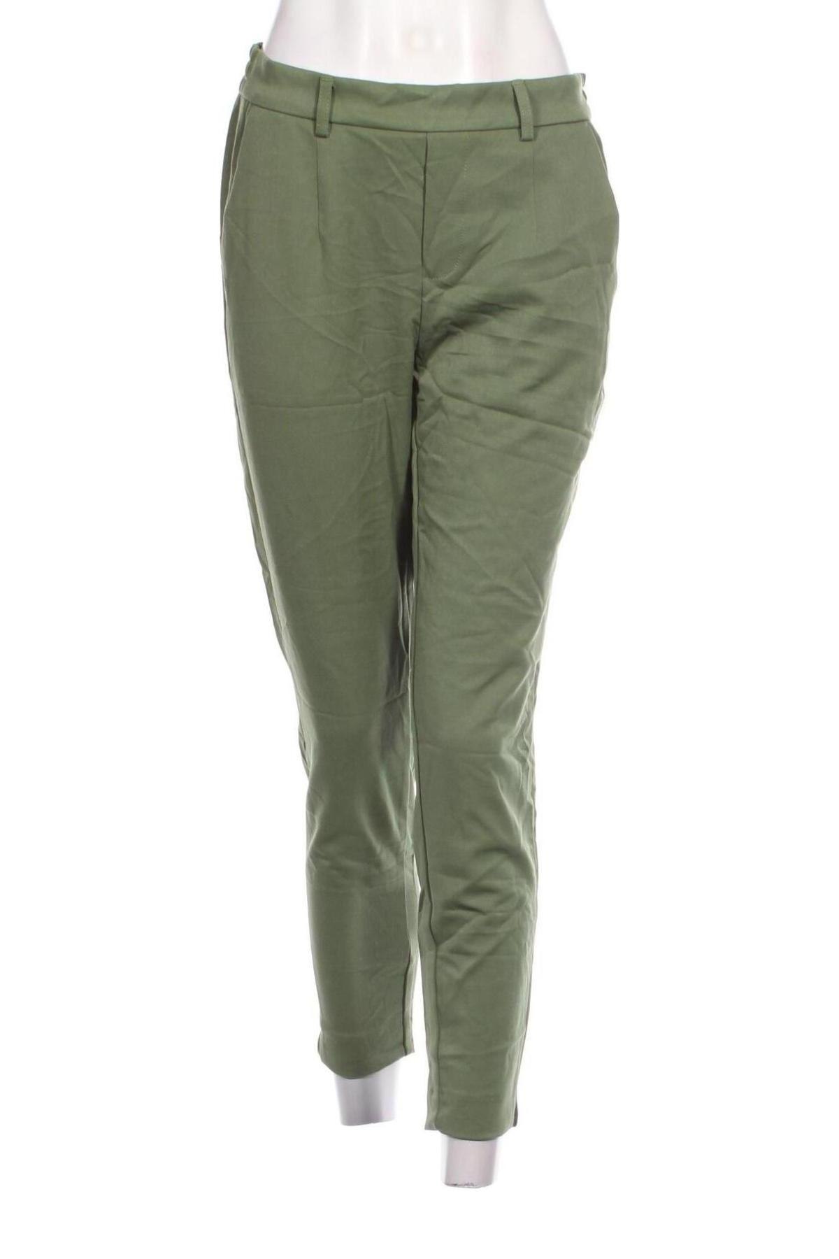 Pantaloni de femei Object, Mărime M, Culoare Verde, Preț 33,99 Lei