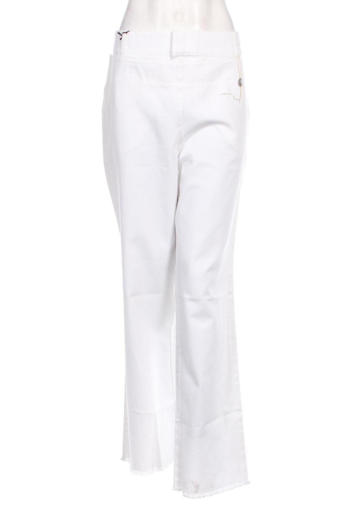 Pantaloni de femei Philosophy, Mărime L, Culoare Alb, Preț 153,99 Lei