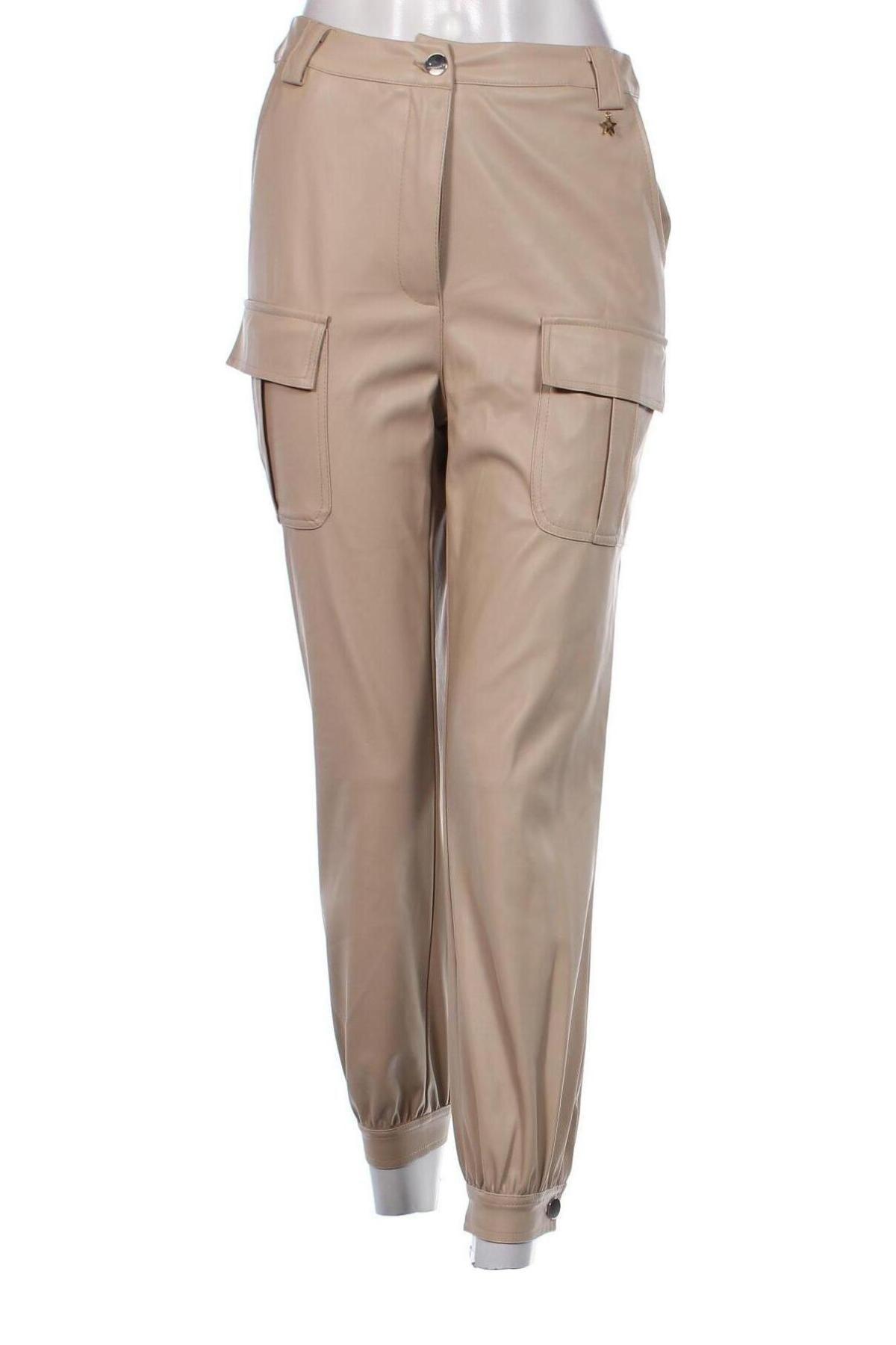 Damenhose QUEGUAPA, Größe M, Farbe Beige, Preis € 16,99