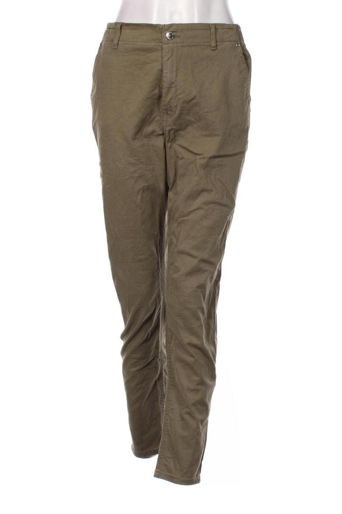 Pantaloni de femei Reserved, Mărime L, Culoare Verde, Preț 40,99 Lei