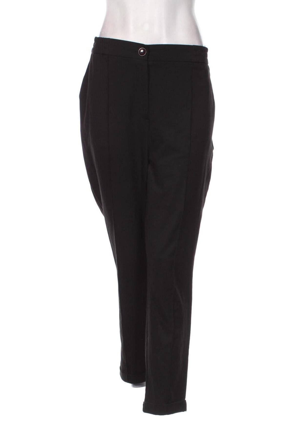 Pantaloni de femei Reserved, Mărime L, Culoare Negru, Preț 74,35 Lei