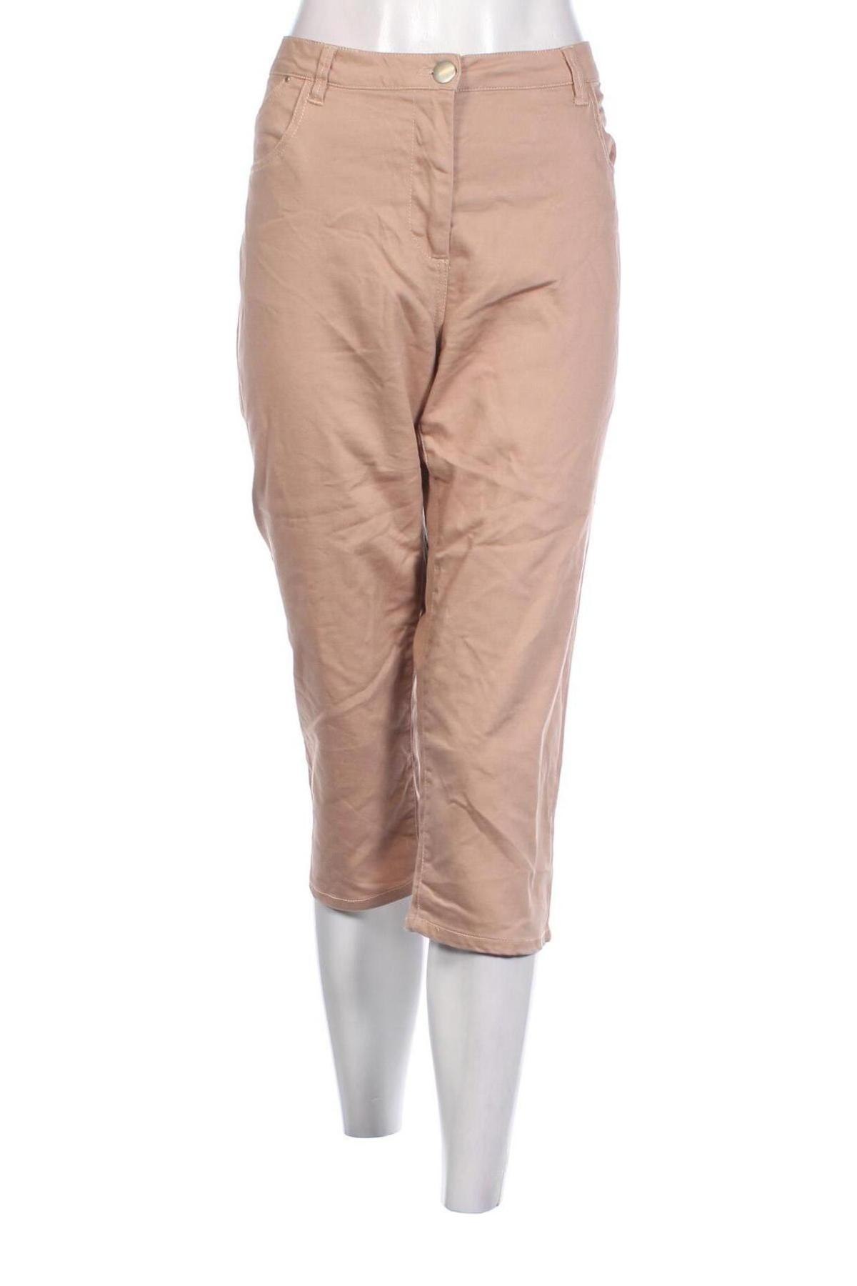 Pantaloni de femei Rosesand Gold, Mărime XL, Culoare Bej, Preț 58,99 Lei