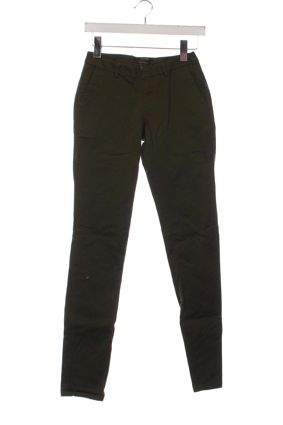 Pantaloni de femei Scotch & Soda, Mărime XS, Culoare Verde, Preț 267,63 Lei