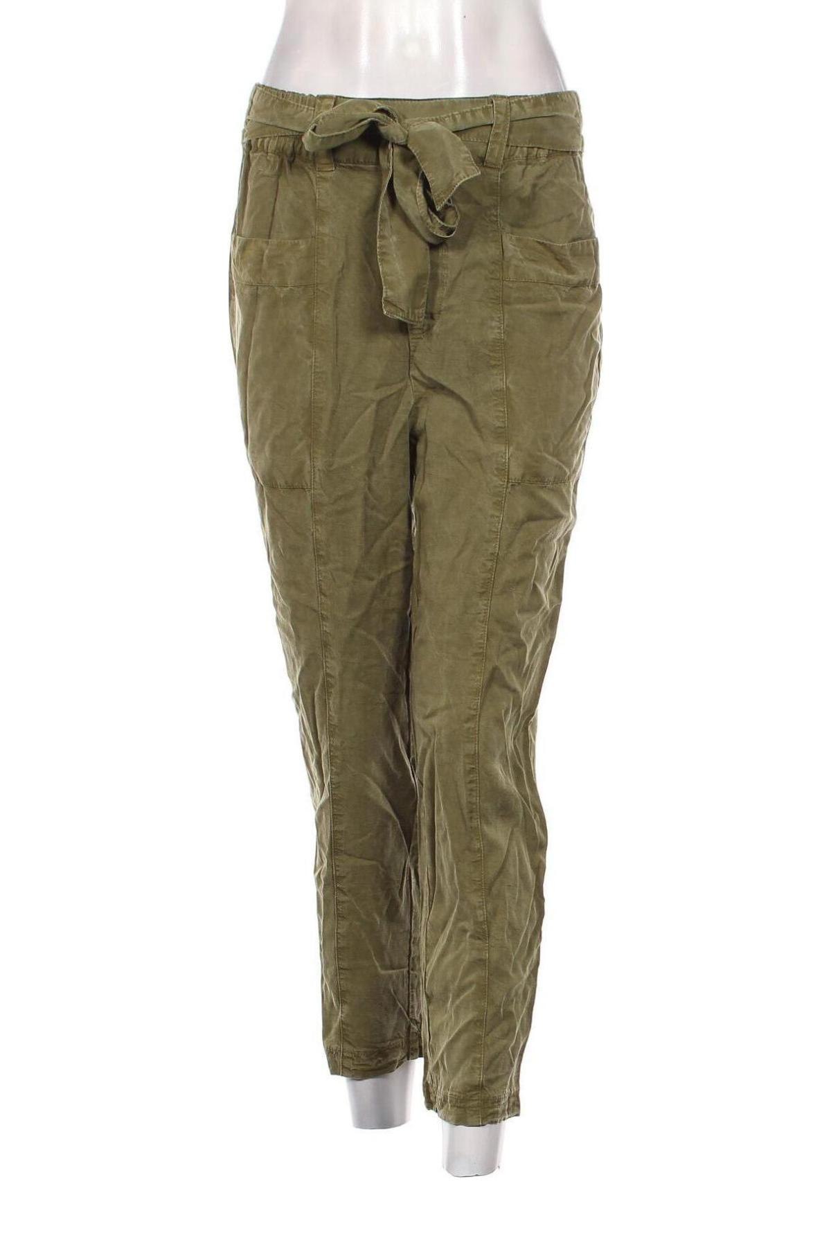 Pantaloni de femei Stradivarius, Mărime S, Culoare Verde, Preț 19,99 Lei