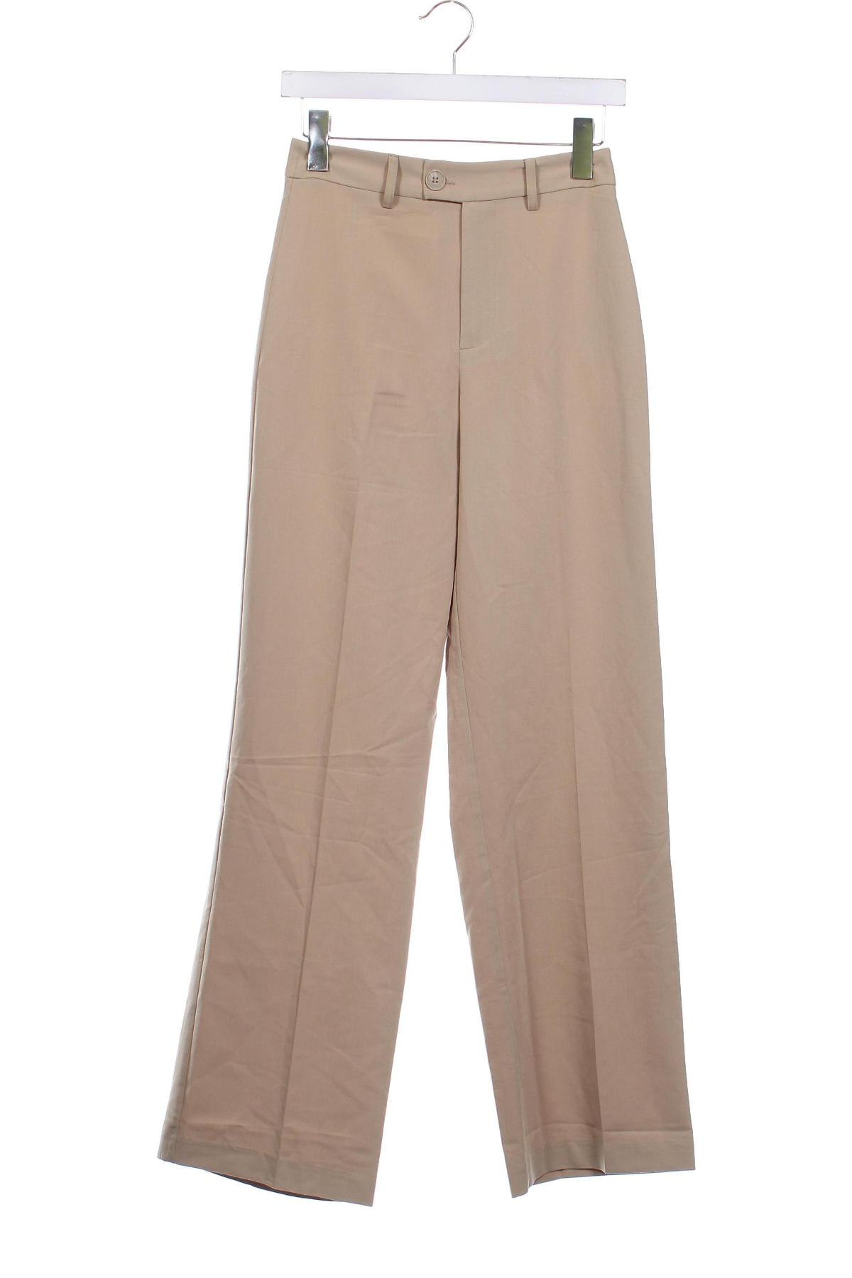 Damenhose Stradivarius, Größe XS, Farbe Beige, Preis 9,49 €