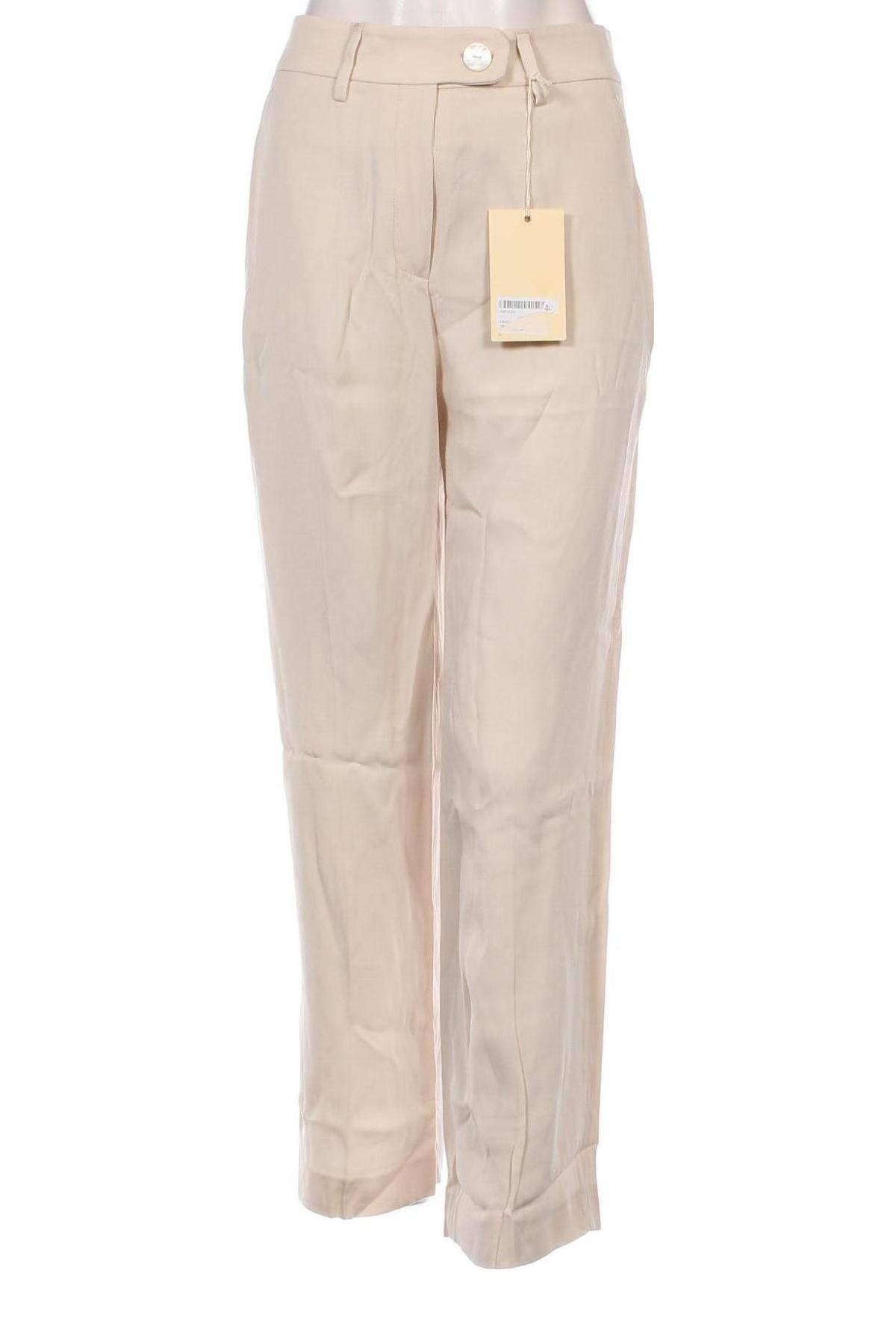 Pantaloni de femei True Royal, Mărime M, Culoare Ecru, Preț 503,99 Lei