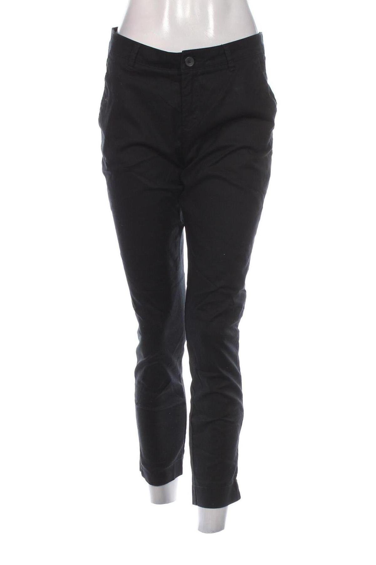 Pantaloni de femei United Colors Of Benetton, Mărime L, Culoare Negru, Preț 60,99 Lei