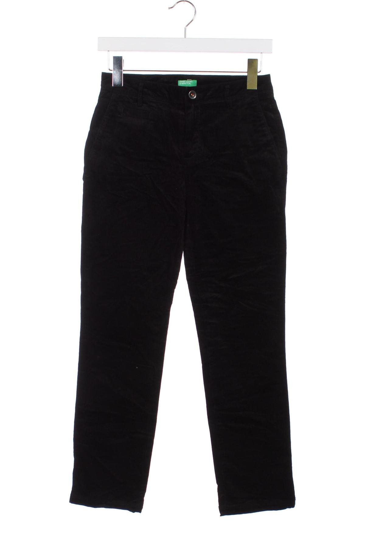 Pantaloni de femei United Colors Of Benetton, Mărime XS, Culoare Negru, Preț 33,99 Lei