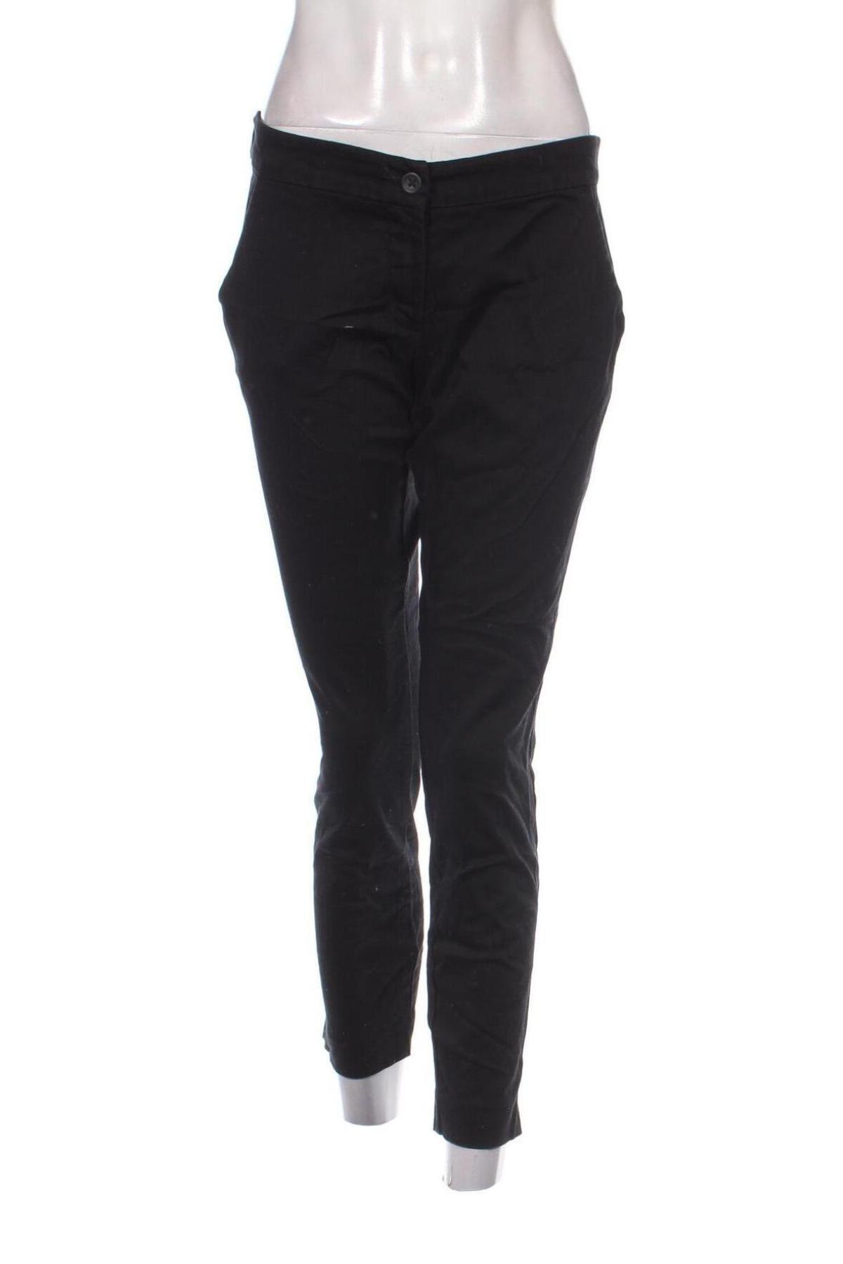 Pantaloni de femei United Colors Of Benetton, Mărime L, Culoare Negru, Preț 54,99 Lei