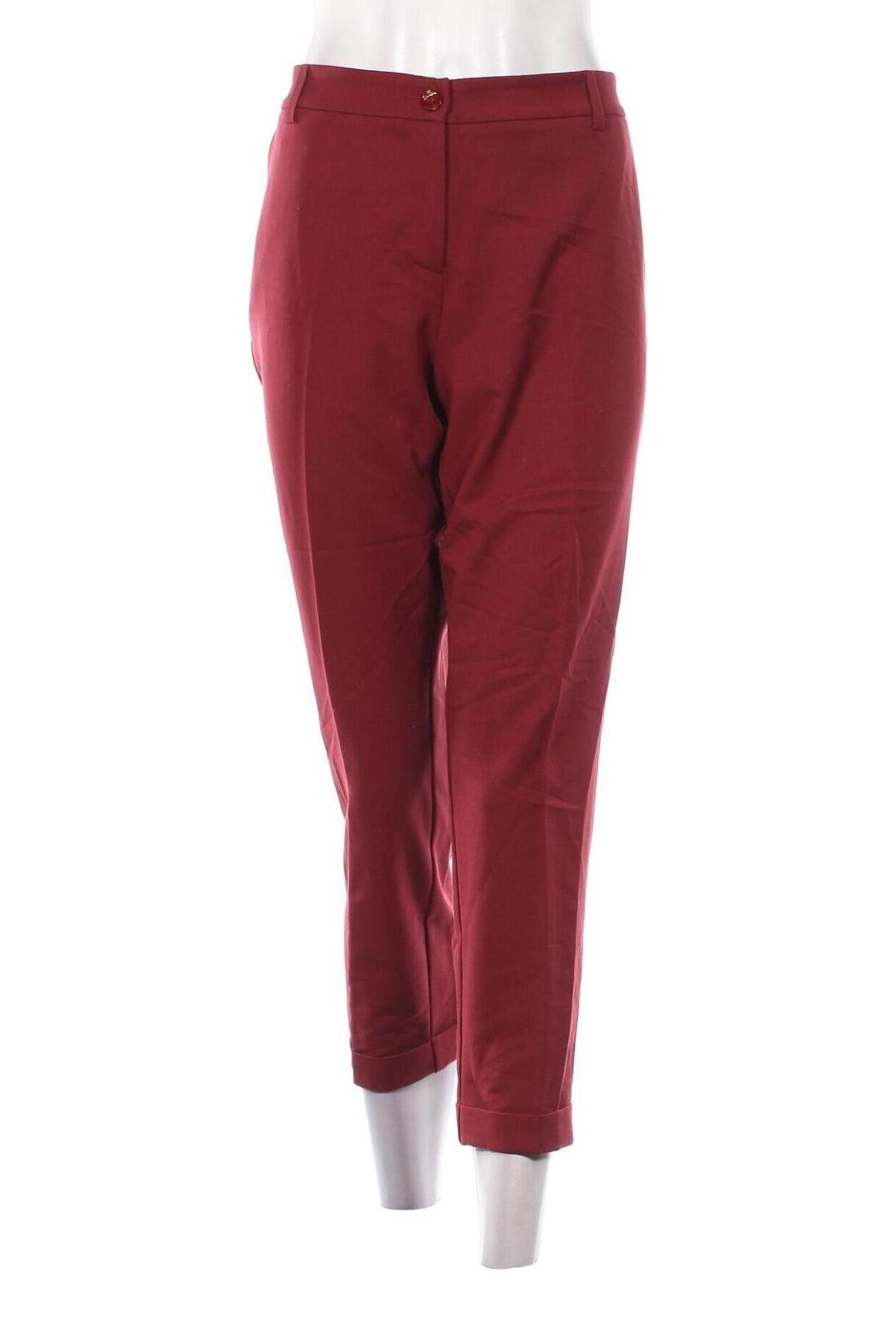 Pantaloni de femei United Colors Of Benetton, Mărime XXL, Culoare Roșu, Preț 168,99 Lei