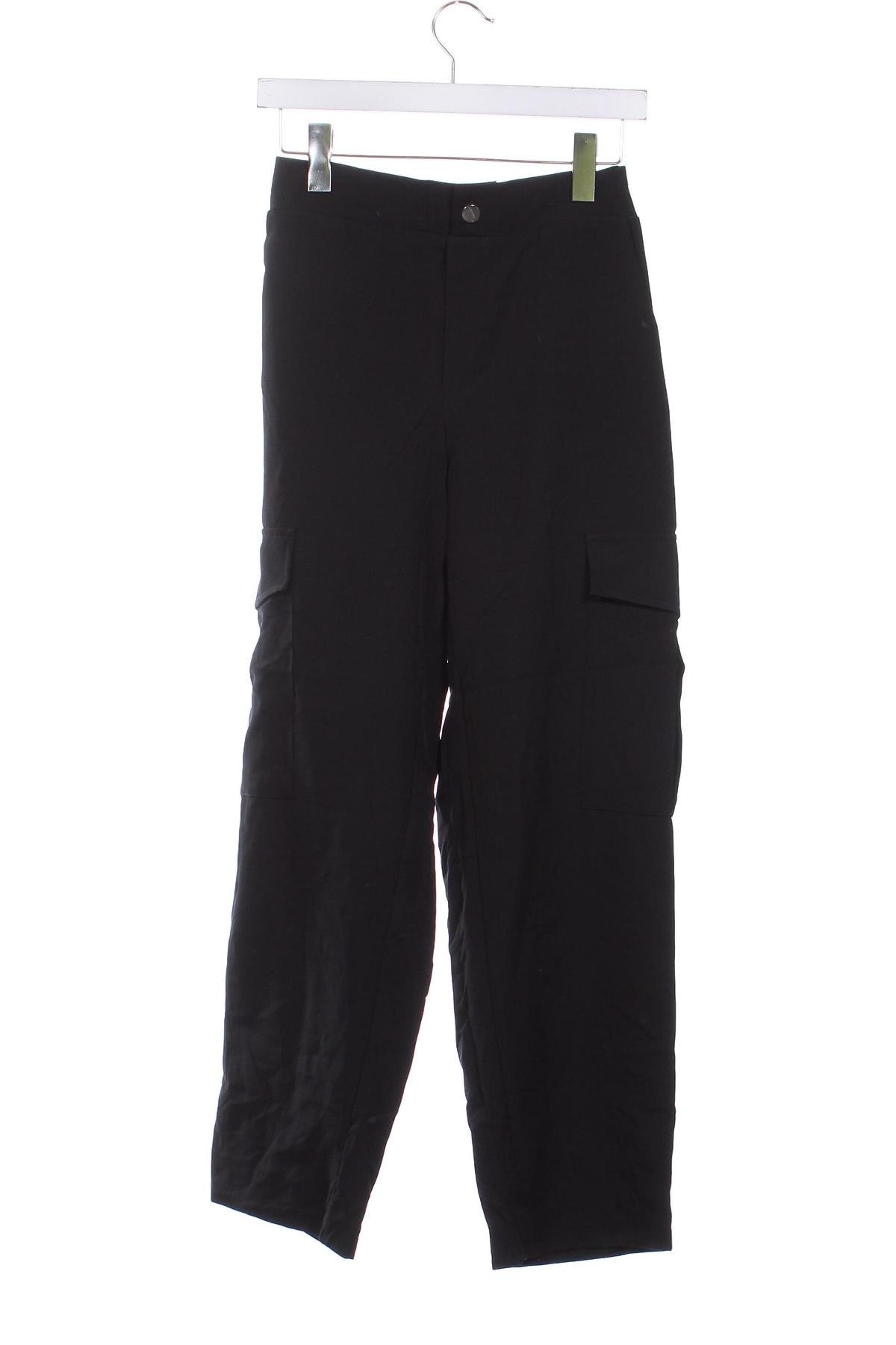 Pantaloni de femei Zara, Mărime XS, Culoare Negru, Preț 44,99 Lei