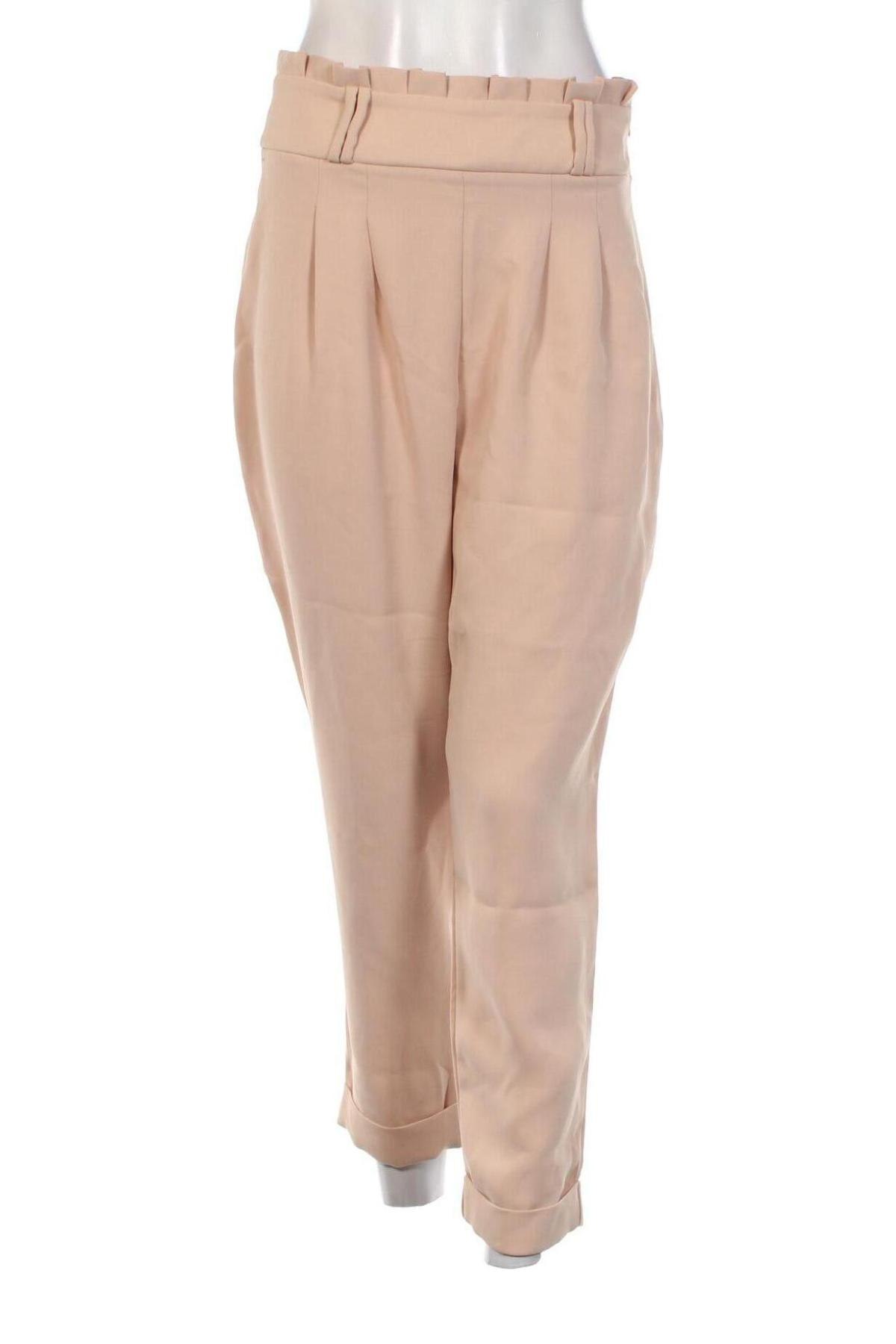 Damenhose Zara, Größe M, Farbe Beige, Preis 8,49 €