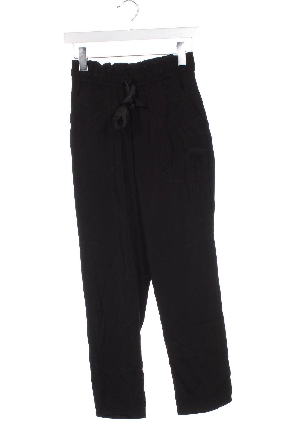 Pantaloni de femei Zara, Mărime XS, Culoare Negru, Preț 22,99 Lei