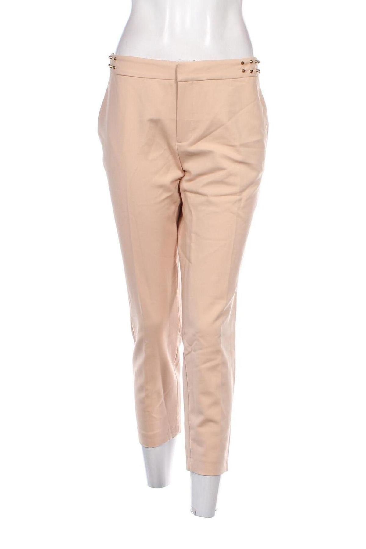 Damenhose Zara, Größe L, Farbe Beige, Preis 9,99 €