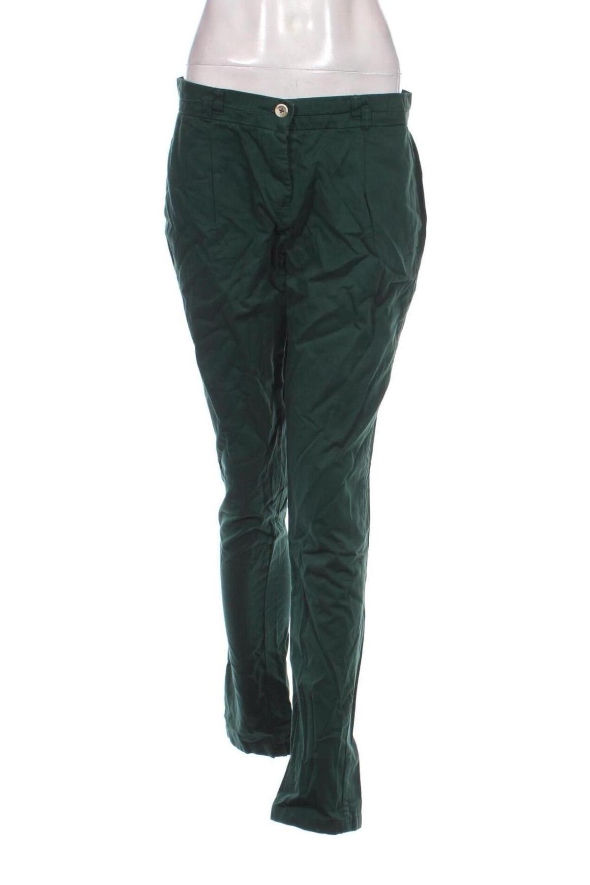 Pantaloni de femei Zara, Mărime M, Culoare Verde, Preț 35,99 Lei