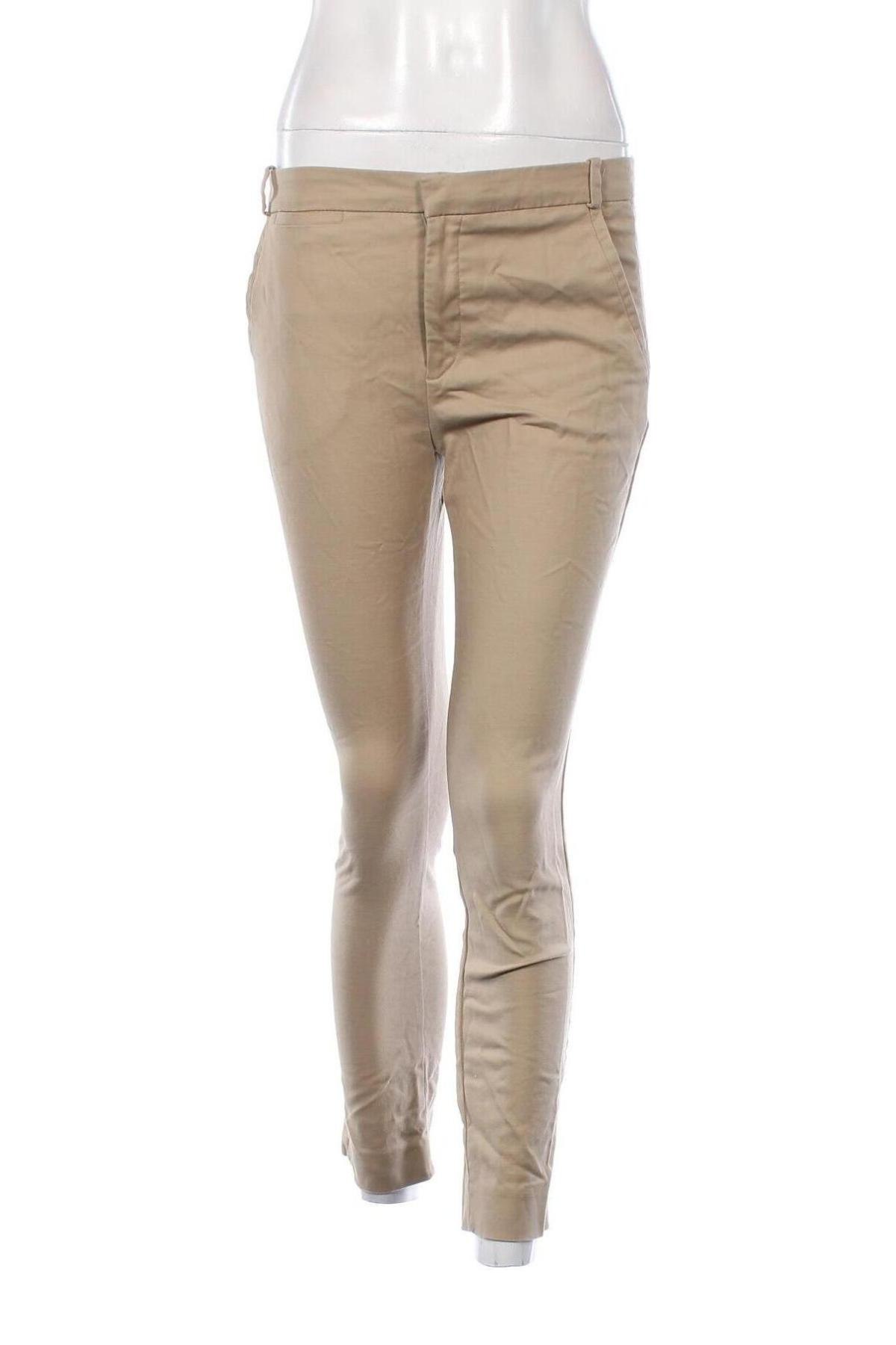 Damenhose Zara, Größe S, Farbe Beige, Preis 5,99 €