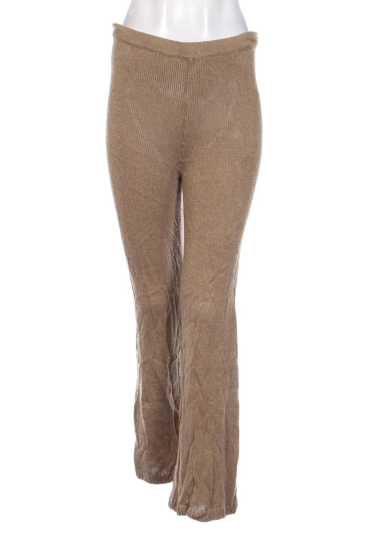 Damenhose Zara, Größe L, Farbe Beige, Preis 8,99 €