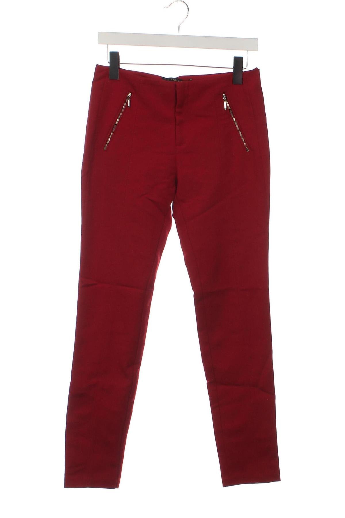 Damenhose Zara, Größe S, Farbe Rot, Preis € 7,99