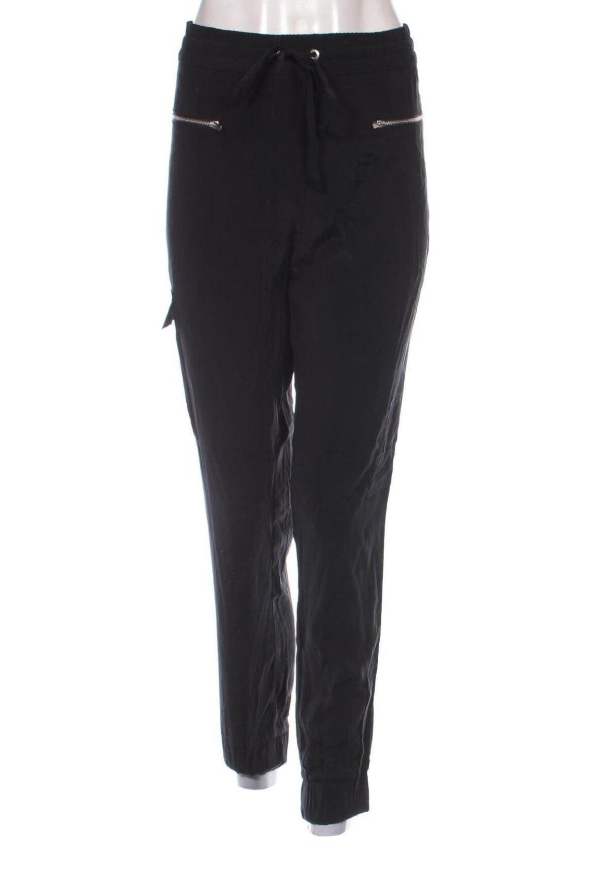 Pantaloni de femei Zara Trafaluc, Mărime S, Culoare Negru, Preț 44,99 Lei