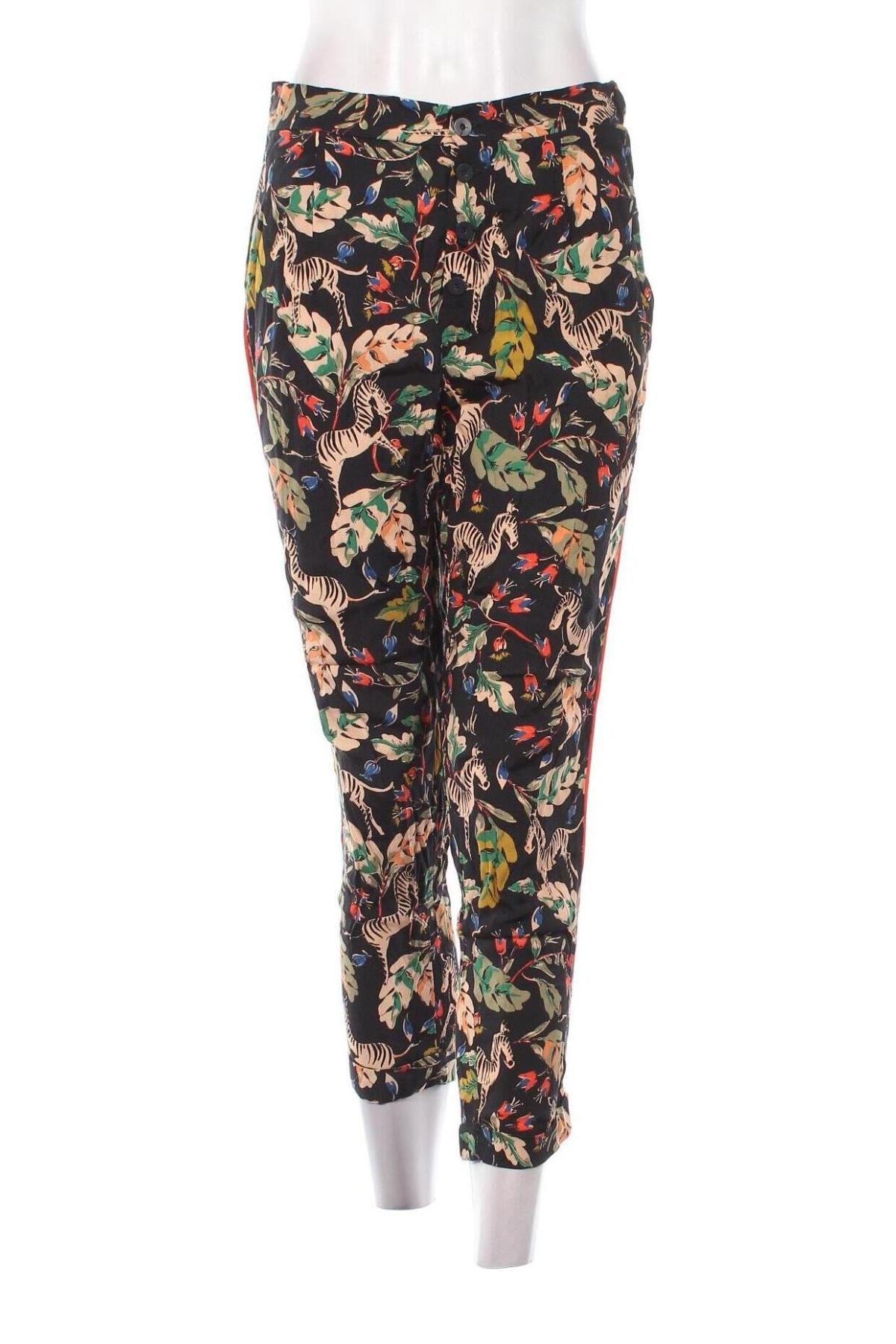 Pantaloni de femei Zara Trafaluc, Mărime S, Culoare Multicolor, Preț 44,99 Lei